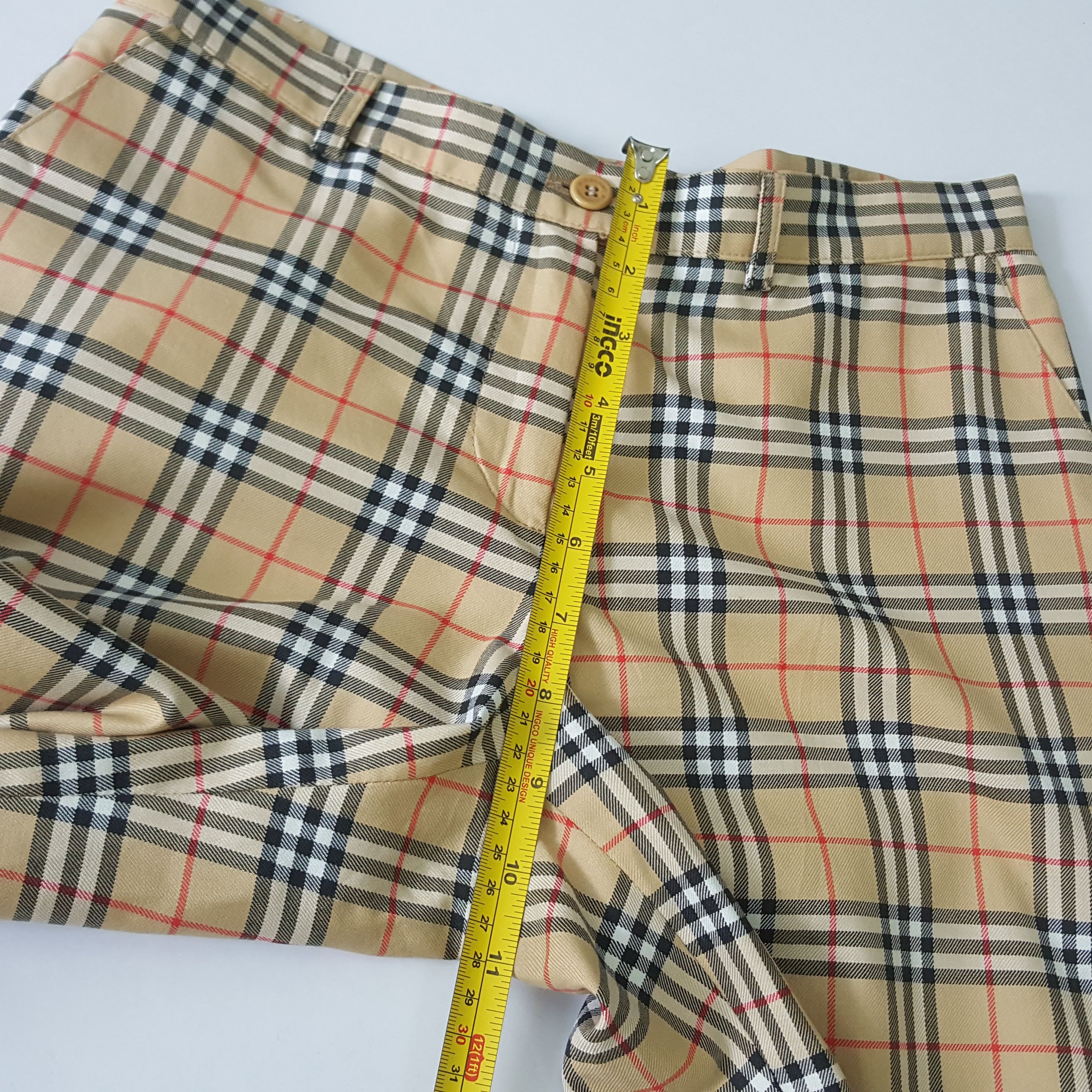 Burberry × Vintage Vintage BURBERRY Nova Check trousers pants/1 Size US 27 - 13 Thumbnail