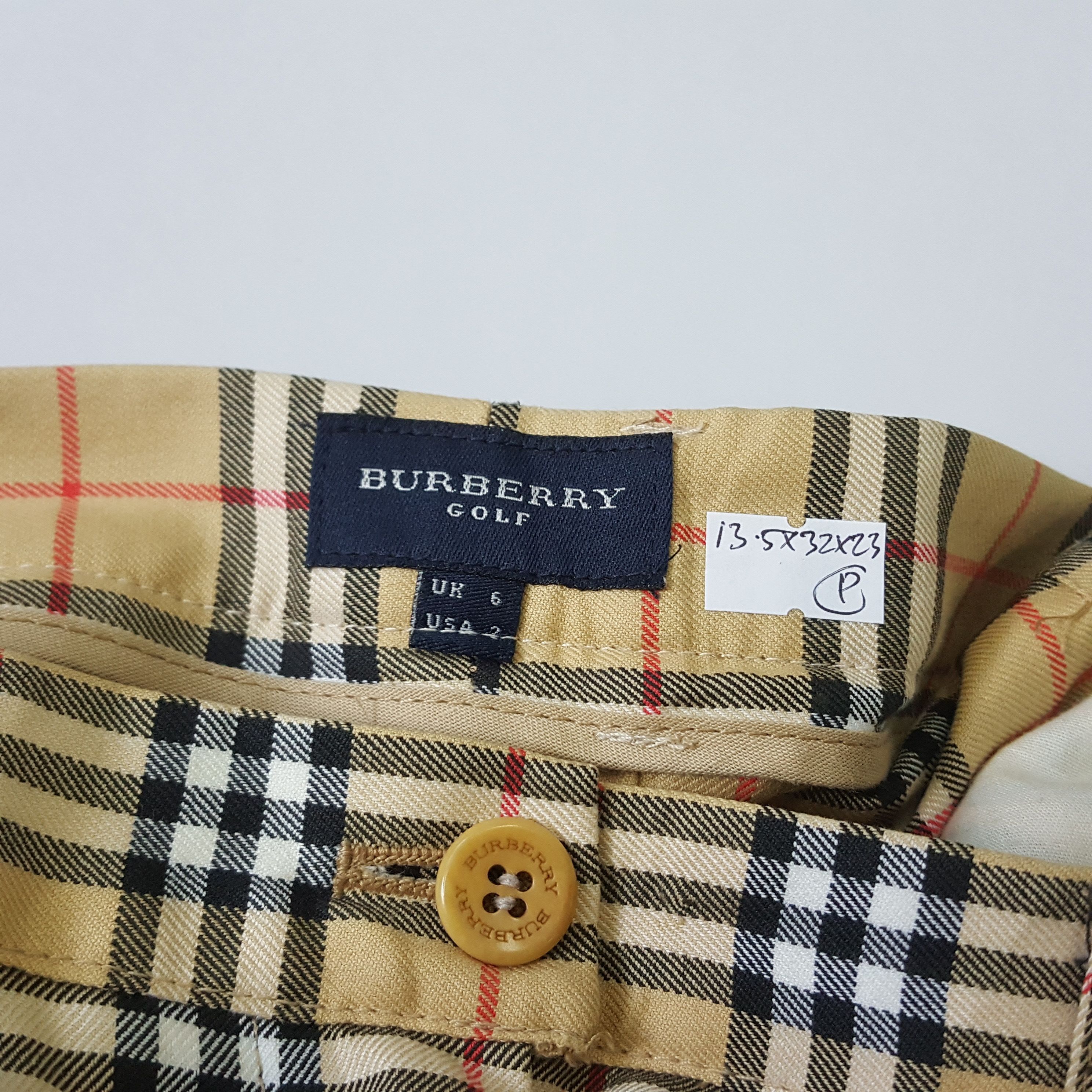 Burberry × Vintage Vintage BURBERRY Nova Check trousers pants/1 Size US 27 - 10 Thumbnail