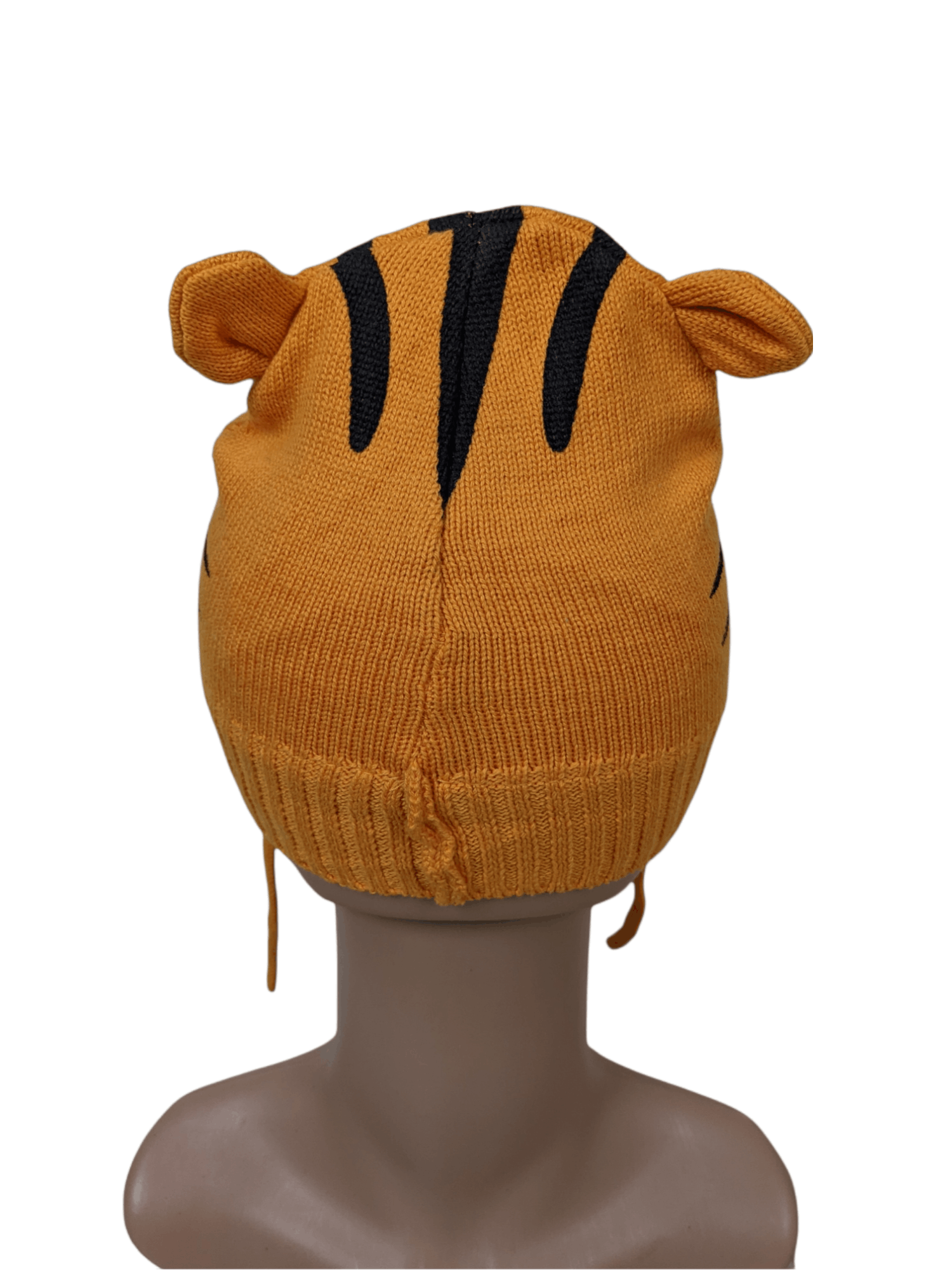 H&M Orange H&M Tiger Beanie Hat Cap Animal Snowcap Size ONE SIZE - 2 Thumbnail