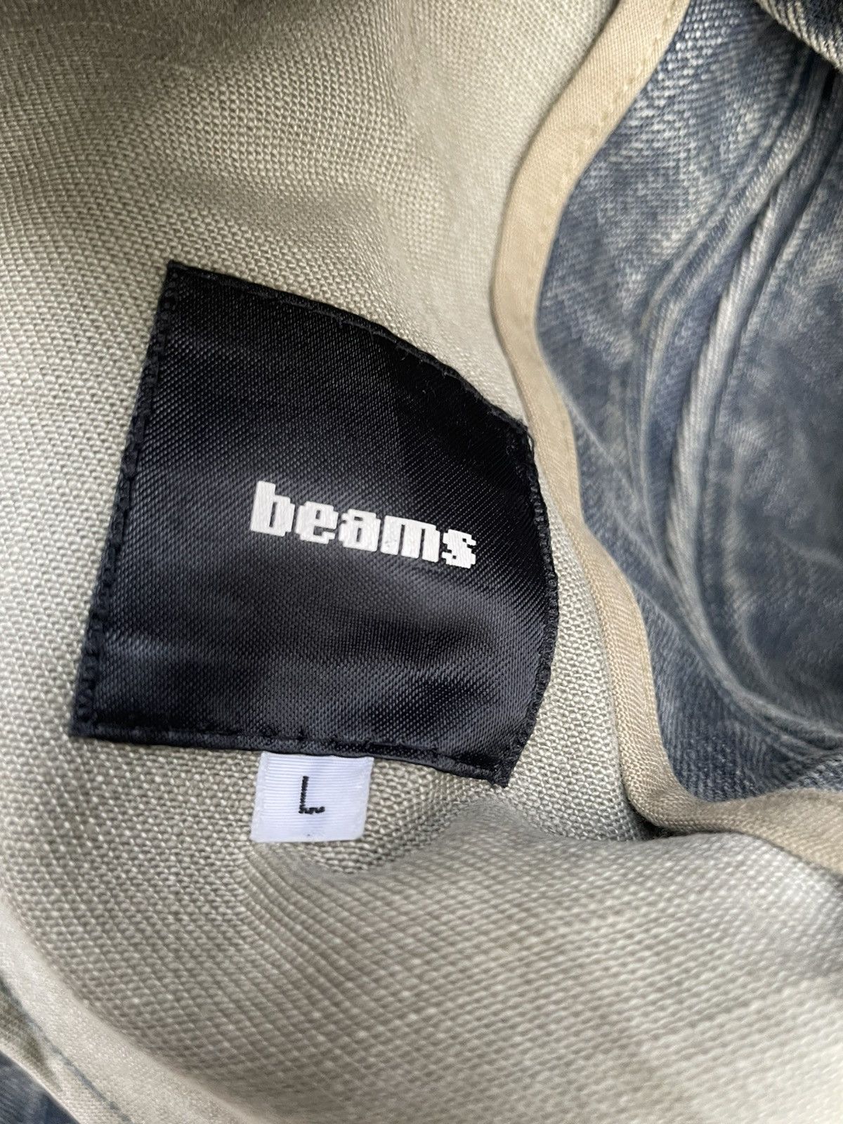 Beams Plus Beams Denim Jacket Size US L / EU 52-54 / 3 - 8 Thumbnail