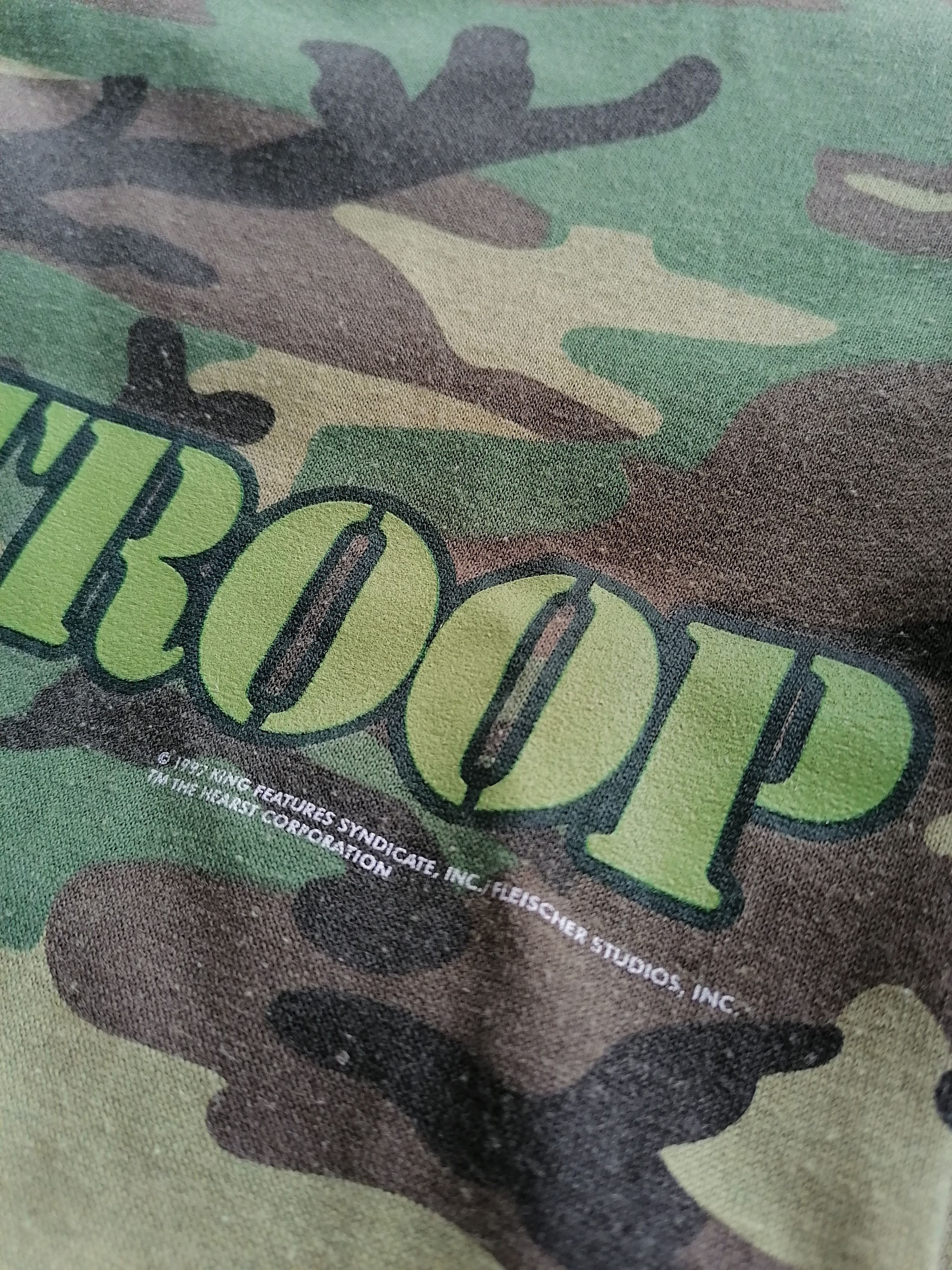 Cartoon Network × Vintage Vintage 90s Booty Boop's Camo Tee Size US S / EU 44-46 / 1 - 3 Thumbnail