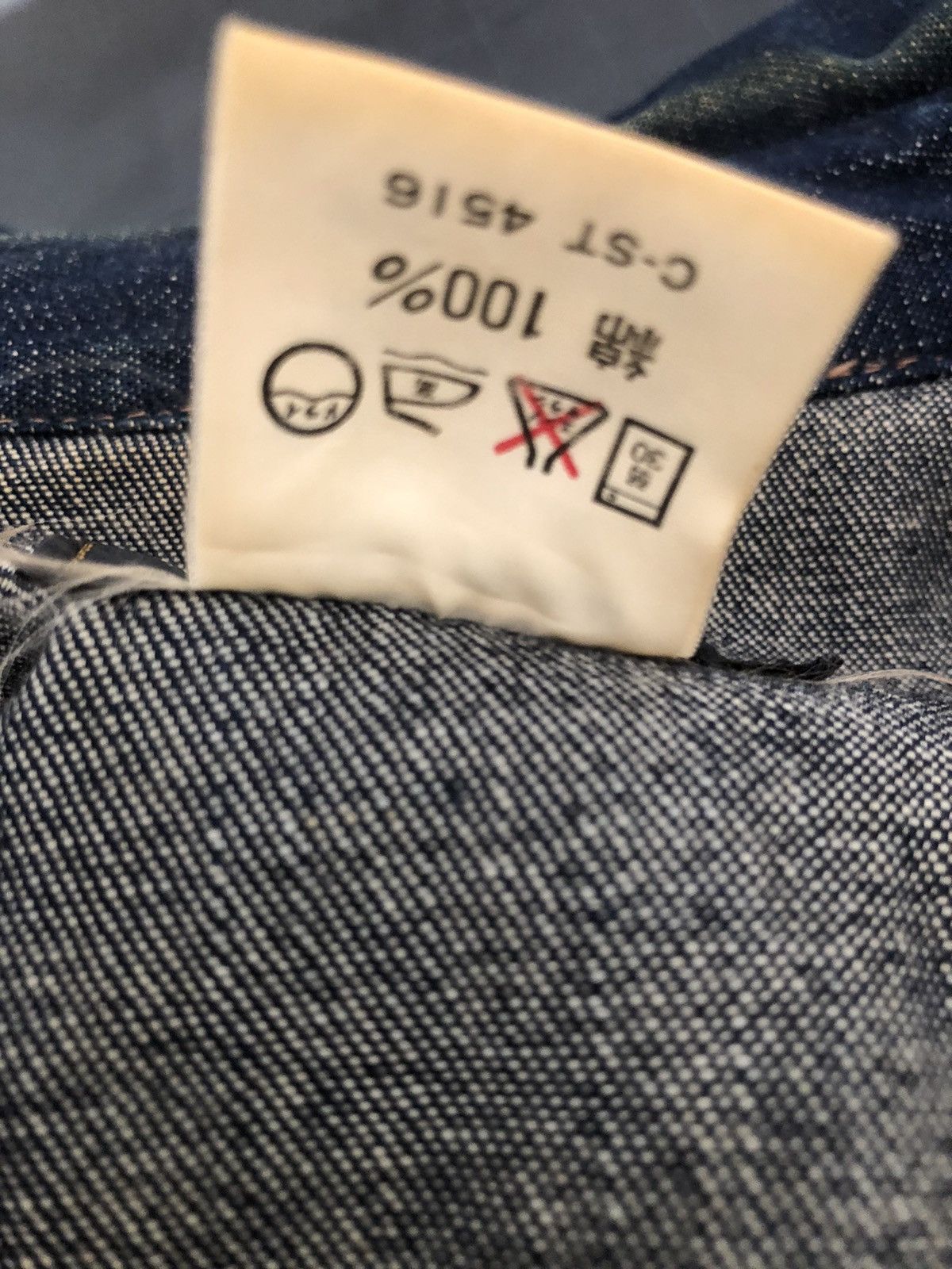 Japanese Brand Vintage 90s HOUSTON Japan Denim Western Shirt Size US M / EU 48-50 / 2 - 20 Thumbnail