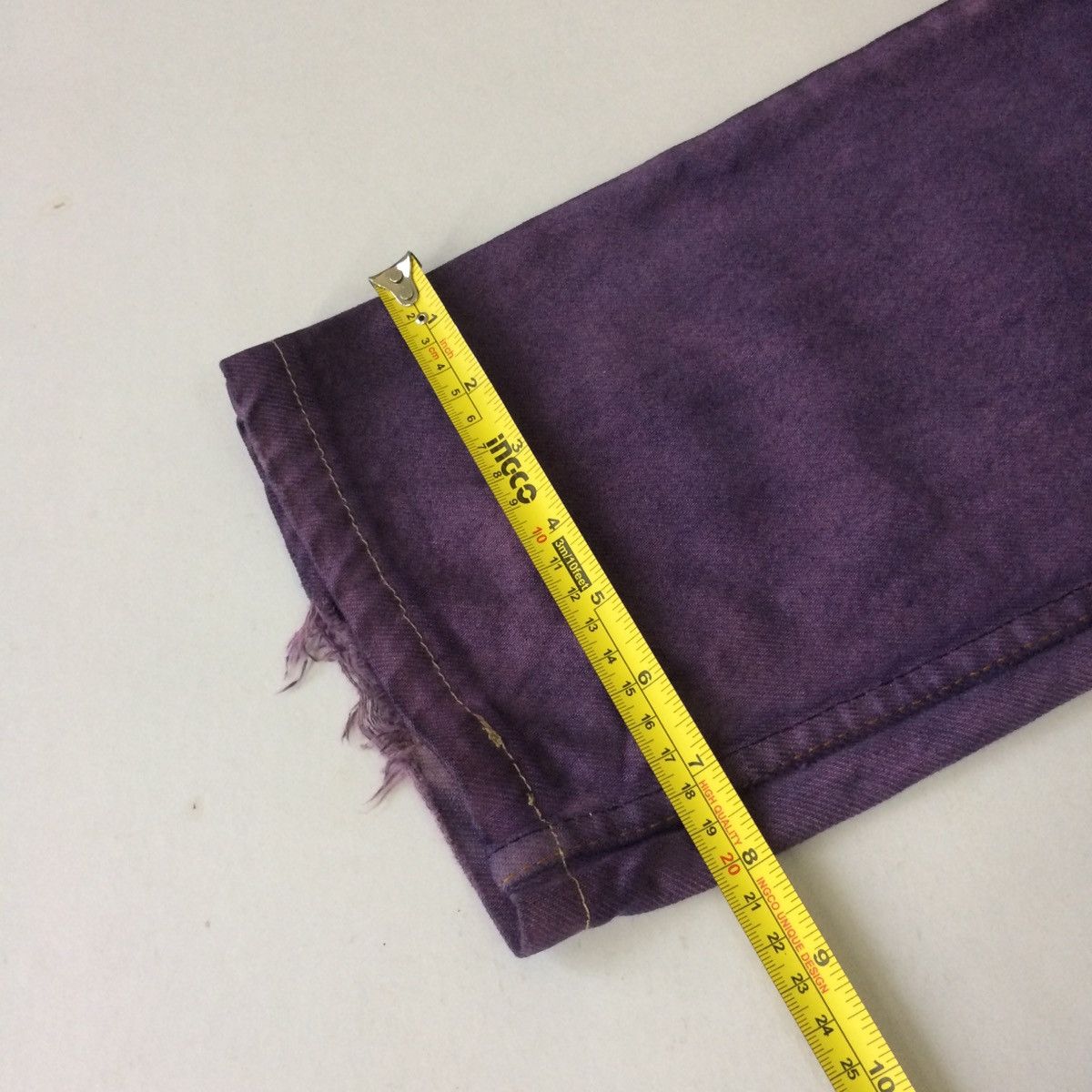 Levi's × Levi's Vintage Clothing × Vintage Offer 🔈90s Levi’s purple colour rare denim pants Size US 28 / EU 44 - 11 Thumbnail