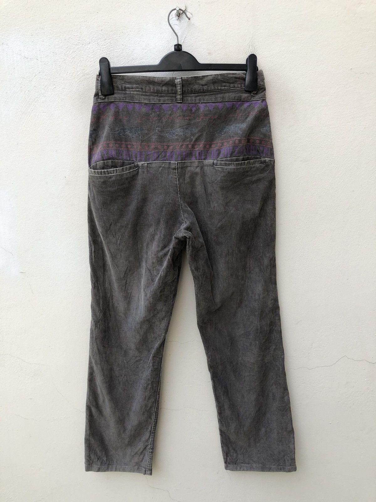TALKING ABOUT THE ABSTRACTION Talking About The Abstraction Arabica Words Corduroy Pant Size US 29 - 1 Thumbnail
