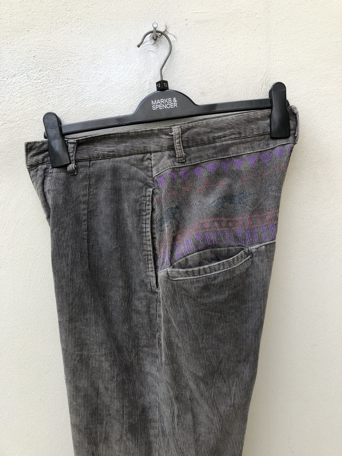 TALKING ABOUT THE ABSTRACTION Talking About The Abstraction Arabica Words Corduroy Pant Size US 29 - 13 Thumbnail