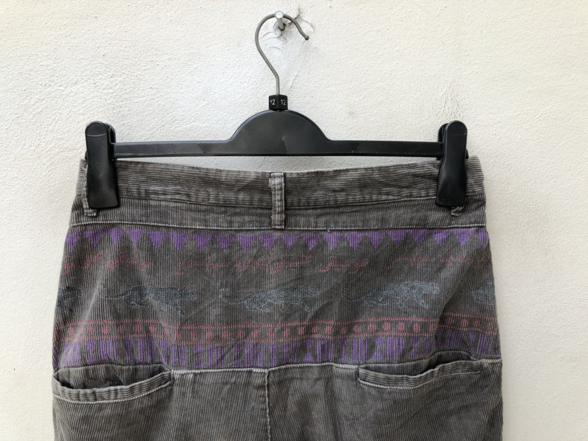 TALKING ABOUT THE ABSTRACTION Talking About The Abstraction Arabica Words Corduroy Pant Size US 29 - 2 Thumbnail