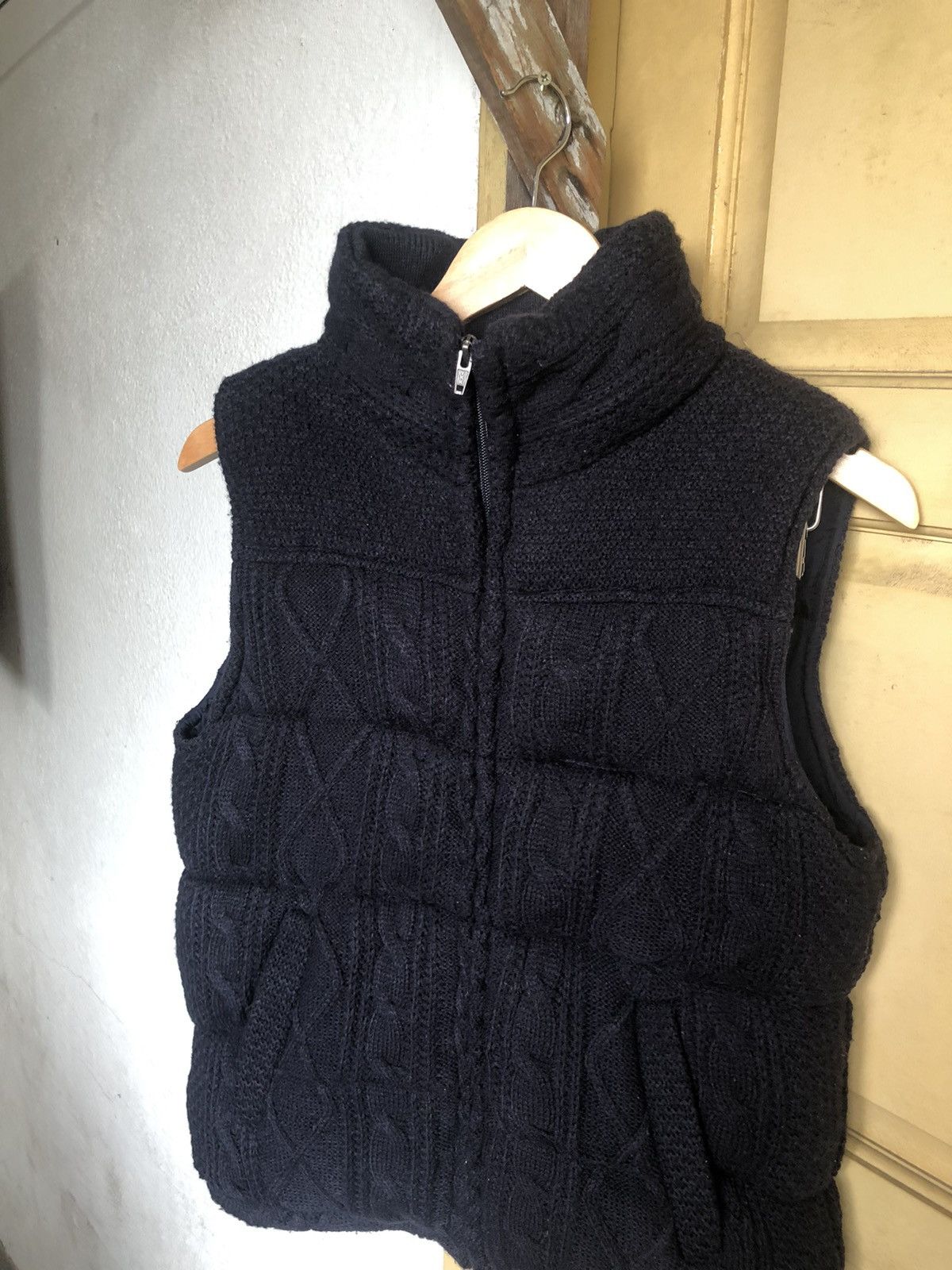 Japanese Brand Soridere Knit Puffer Vest Warm Jackets Size US S / EU 44-46 / 1 - 4 Thumbnail