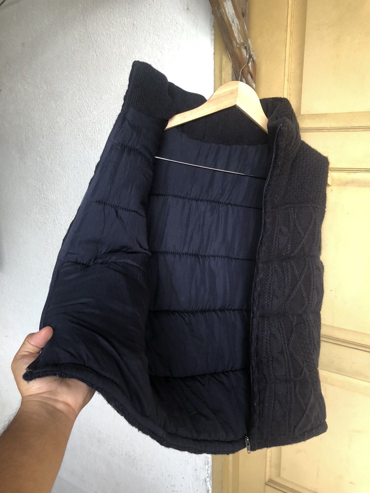 Japanese Brand Soridere Knit Puffer Vest Warm Jackets Size US S / EU 44-46 / 1 - 18 Thumbnail
