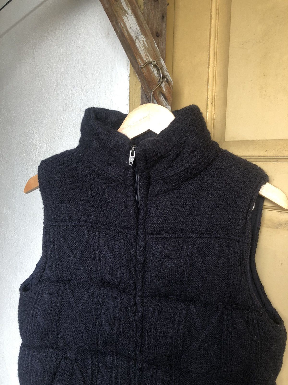 Japanese Brand Soridere Knit Puffer Vest Warm Jackets Size US S / EU 44-46 / 1 - 3 Thumbnail