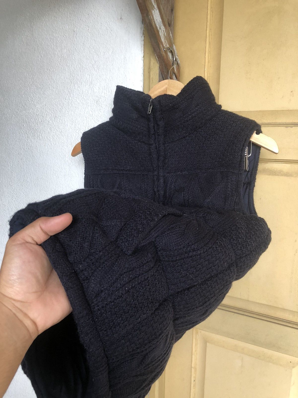 Japanese Brand Soridere Knit Puffer Vest Warm Jackets Size US S / EU 44-46 / 1 - 9 Thumbnail
