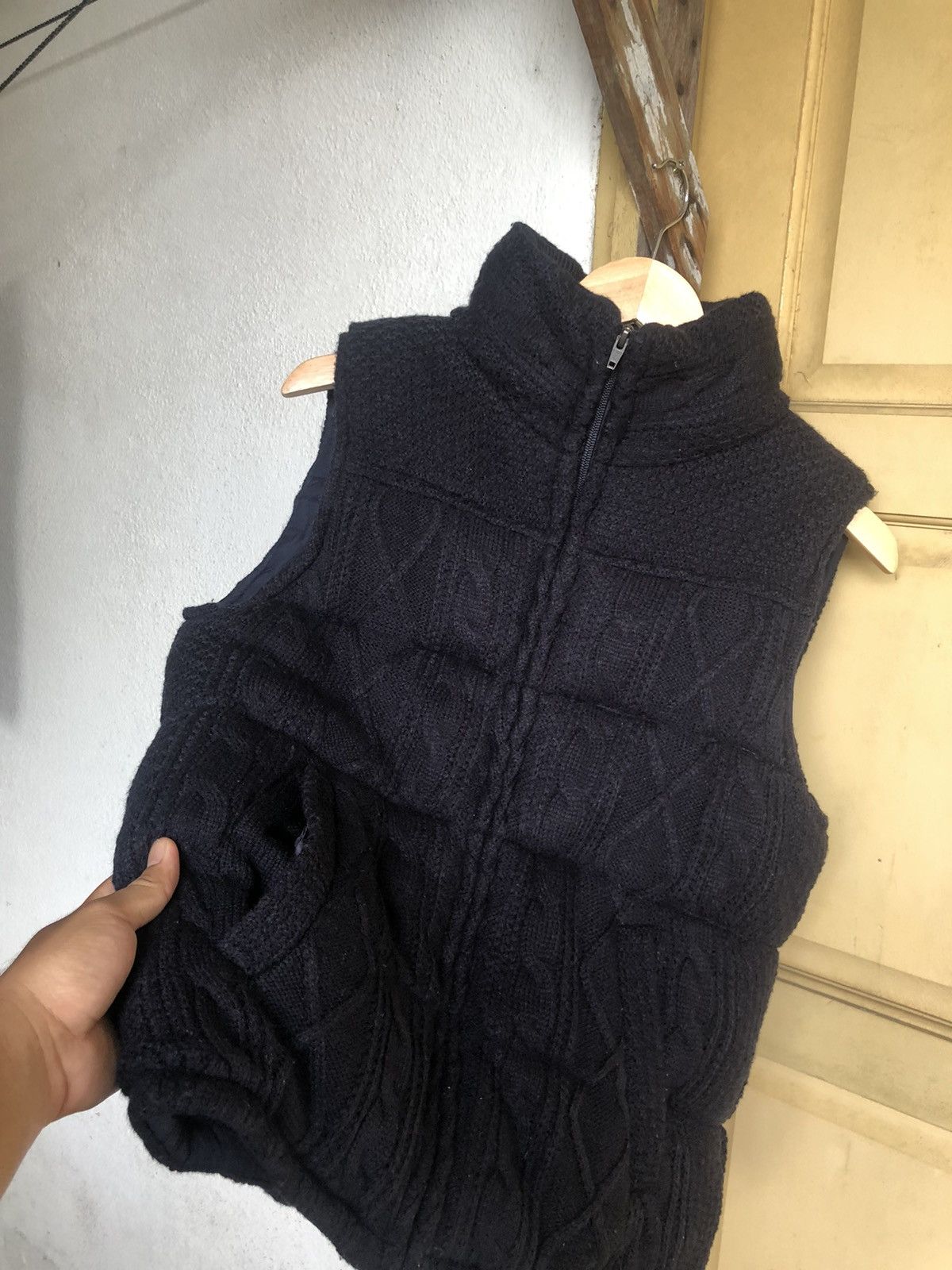 Japanese Brand Soridere Knit Puffer Vest Warm Jackets Size US S / EU 44-46 / 1 - 6 Thumbnail