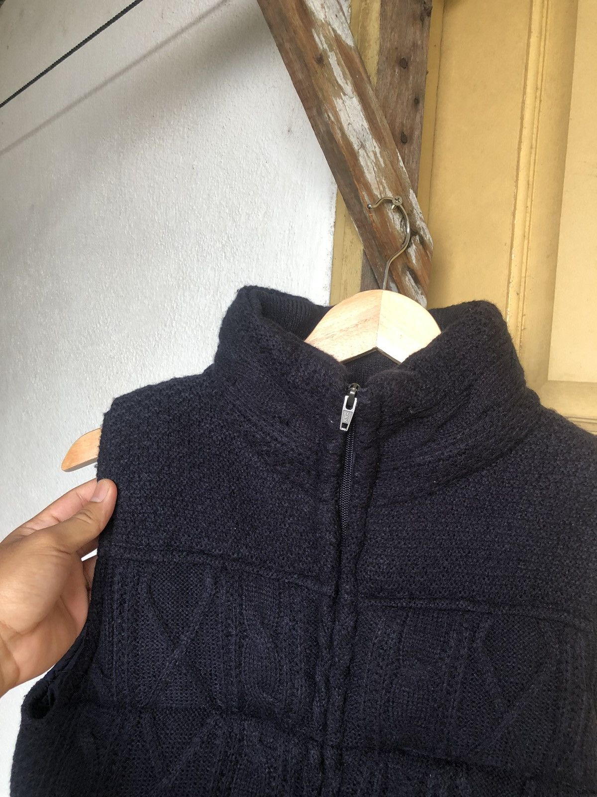 Japanese Brand Soridere Knit Puffer Vest Warm Jackets Size US S / EU 44-46 / 1 - 5 Thumbnail