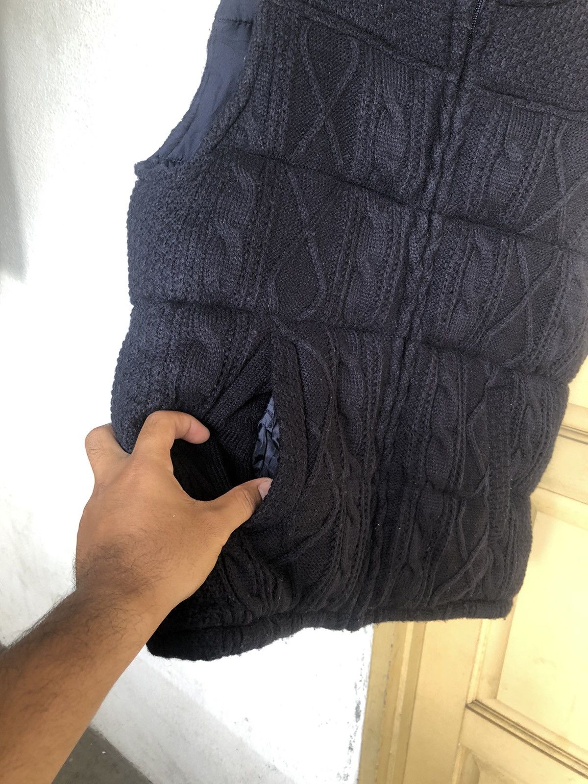 Japanese Brand Soridere Knit Puffer Vest Warm Jackets Size US S / EU 44-46 / 1 - 7 Thumbnail