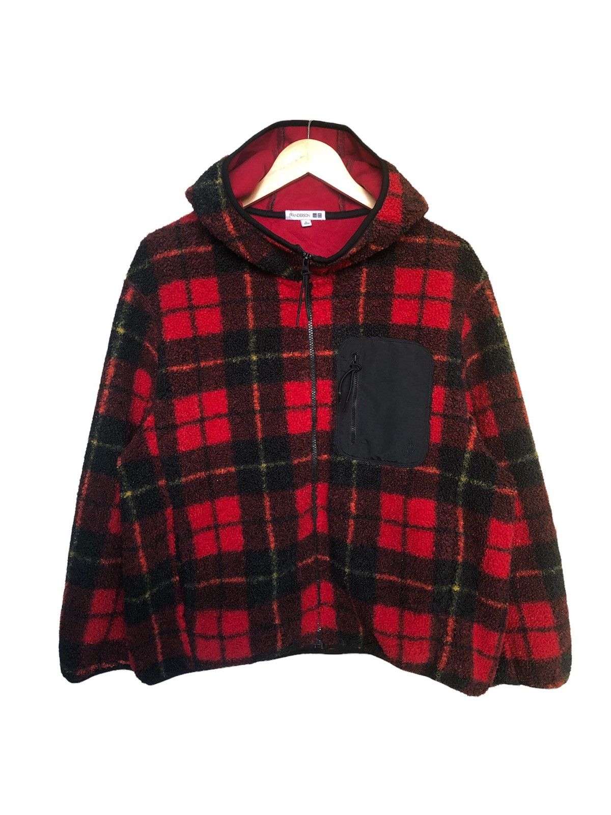 Japanese Brand J.W Anderson x Uniqlo Deep Pile Over Sized Sweater Hoodie Size XL / US 12-14 / IT 48-50 - 1 Thumbnail