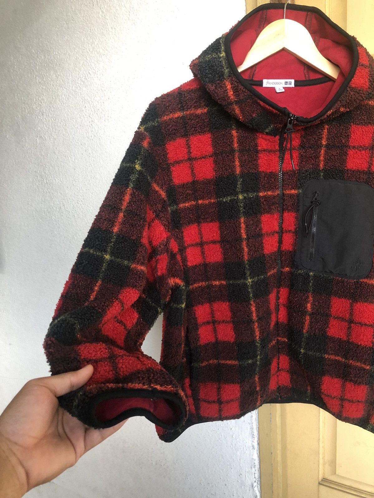 Japanese Brand J.W Anderson x Uniqlo Deep Pile Over Sized Sweater Hoodie Size XL / US 12-14 / IT 48-50 - 10 Thumbnail