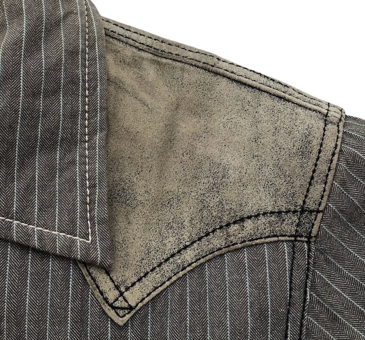 Levi's Vintage Clothing Levi's Redloop Patch Leather Jacket Size US L / EU 52-54 / 3 - 15 Thumbnail