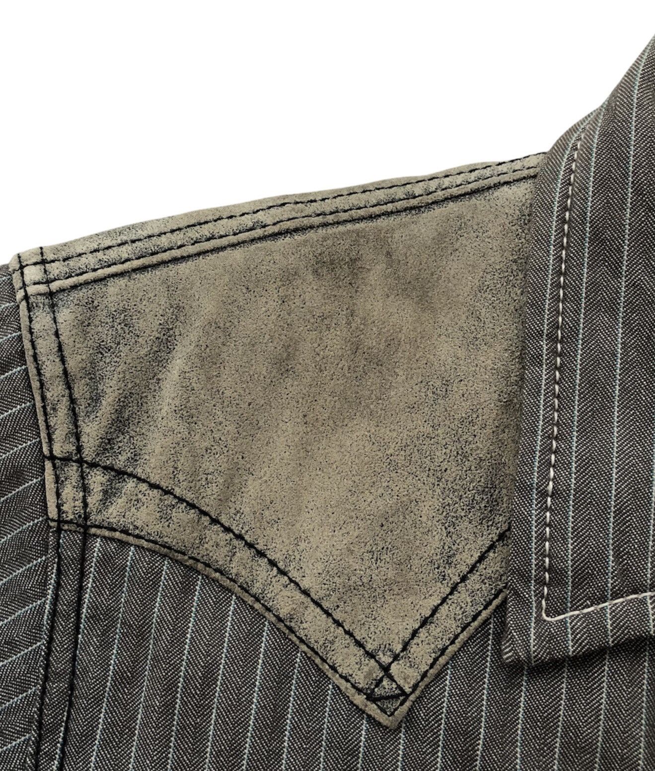 Levi's Vintage Clothing Levi's Redloop Patch Leather Jacket Size US L / EU 52-54 / 3 - 14 Thumbnail