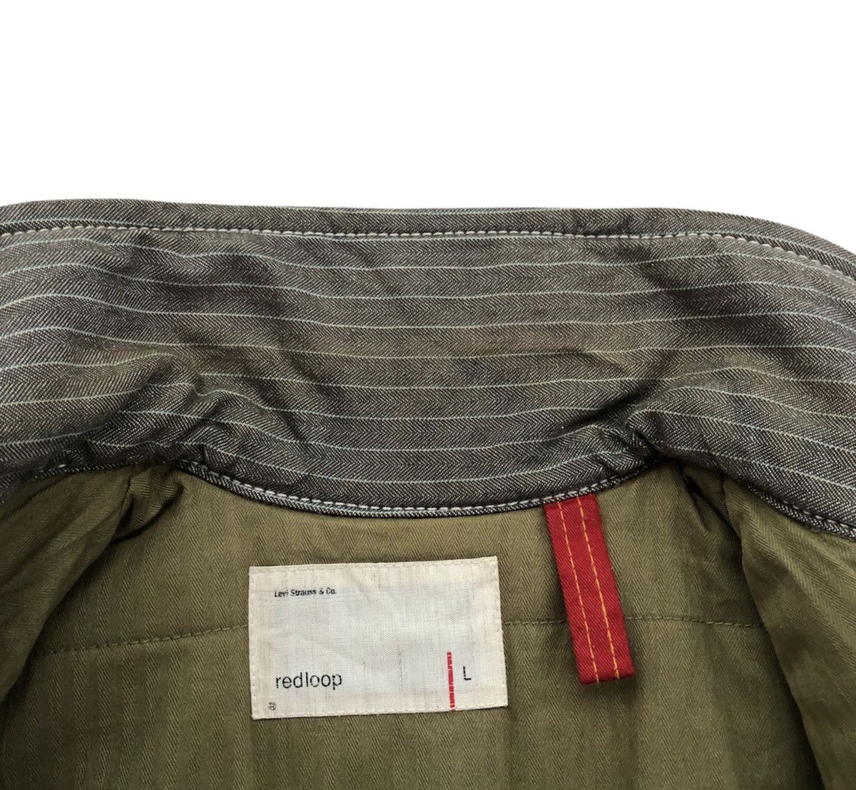 Levi's Vintage Clothing Levi's Redloop Patch Leather Jacket Size US L / EU 52-54 / 3 - 19 Thumbnail