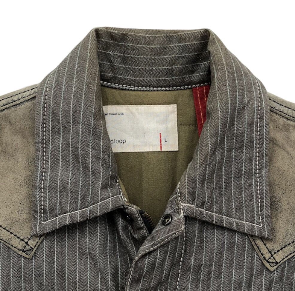 Levi's Vintage Clothing Levi's Redloop Patch Leather Jacket Size US L / EU 52-54 / 3 - 5 Thumbnail