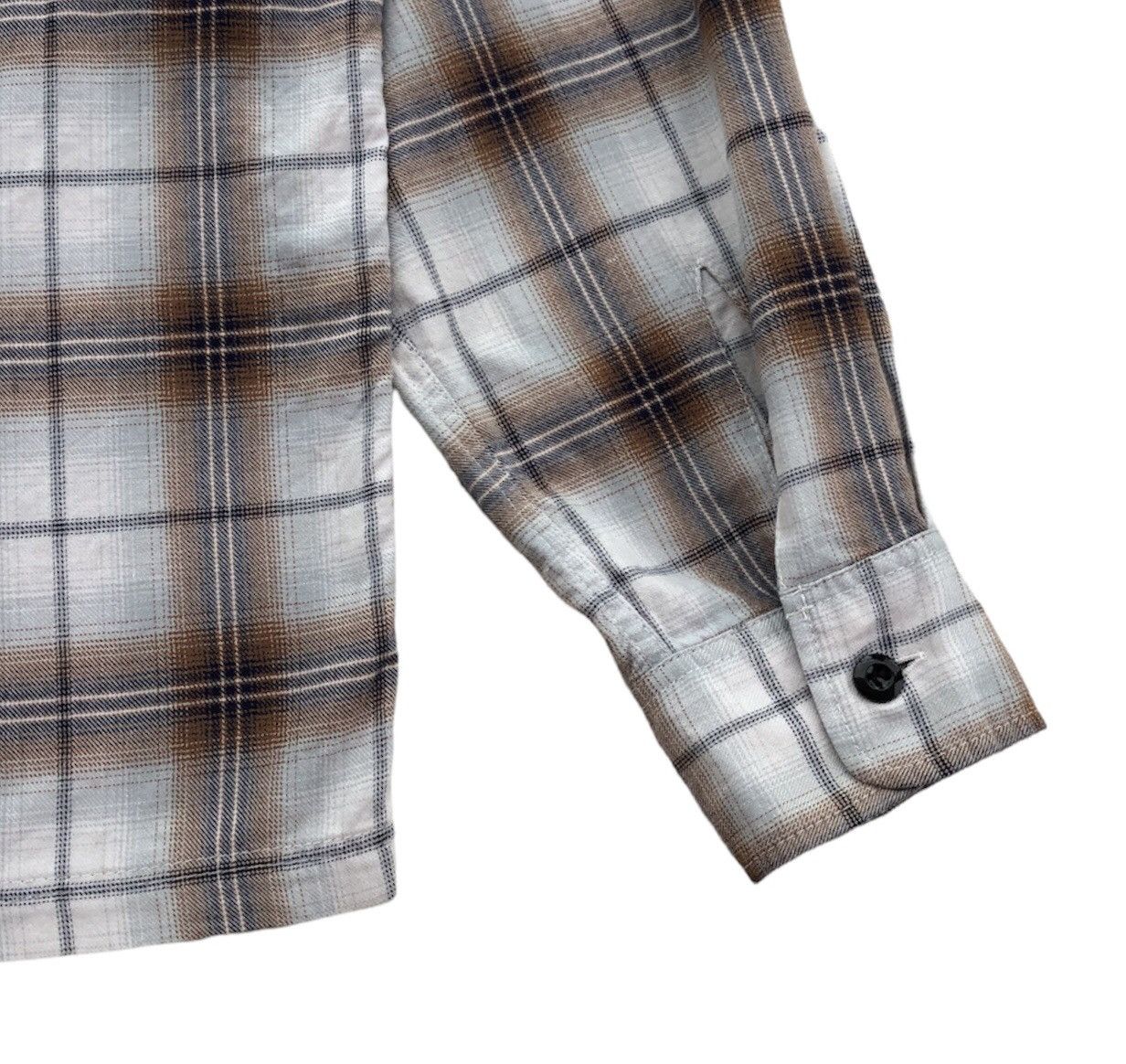 Neighborhood × Wtaps Wtaps Shadow Plaid Cotton Button Shirt Size US M / EU 48-50 / 2 - 12 Thumbnail