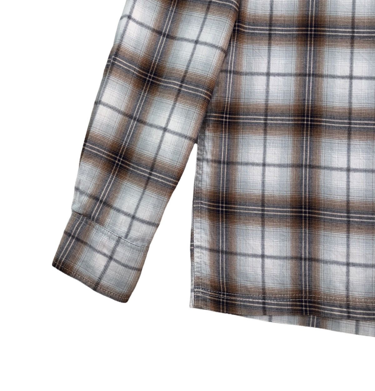 Neighborhood × Wtaps Wtaps Shadow Plaid Cotton Button Shirt Size US M / EU 48-50 / 2 - 9 Thumbnail