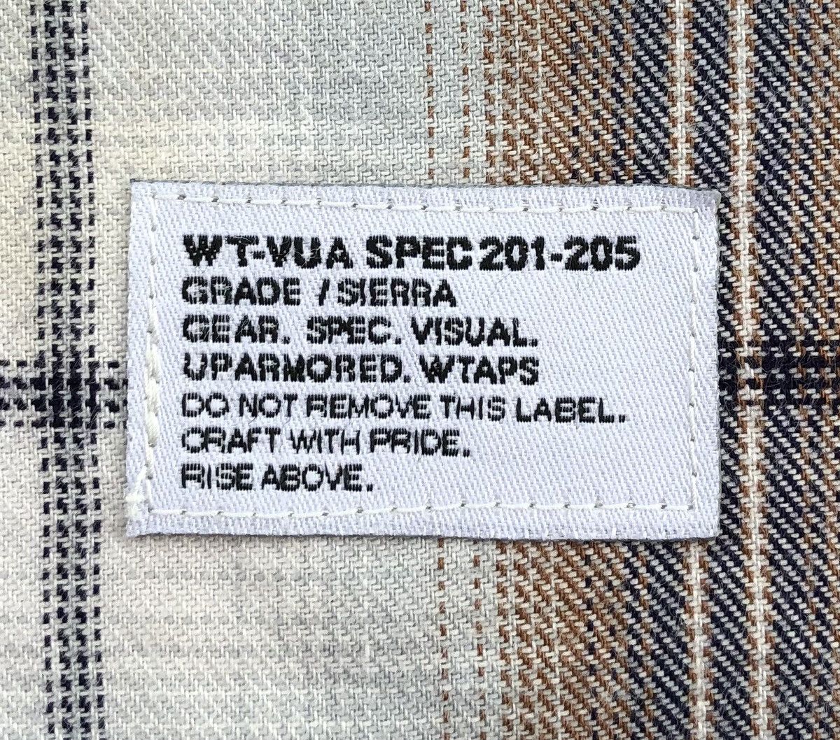 Neighborhood × Wtaps Wtaps Shadow Plaid Cotton Button Shirt Size US M / EU 48-50 / 2 - 8 Thumbnail