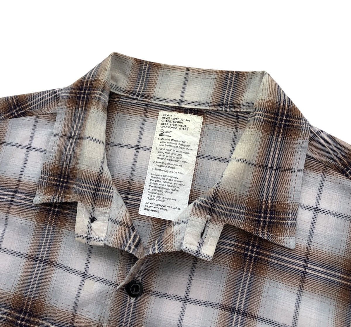 Neighborhood × Wtaps Wtaps Shadow Plaid Cotton Button Shirt Size US M / EU 48-50 / 2 - 18 Thumbnail