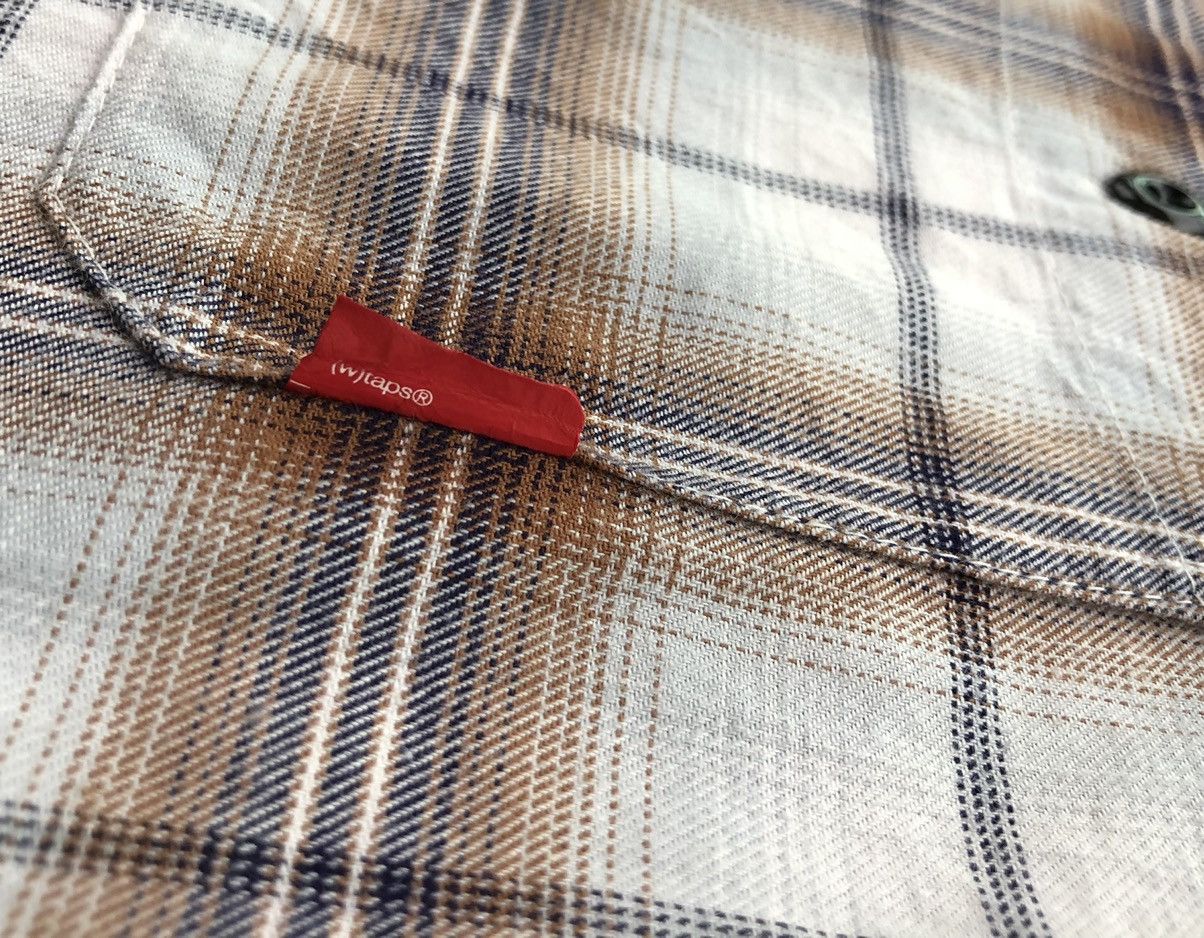 Neighborhood × Wtaps Wtaps Shadow Plaid Cotton Button Shirt Size US M / EU 48-50 / 2 - 16 Thumbnail