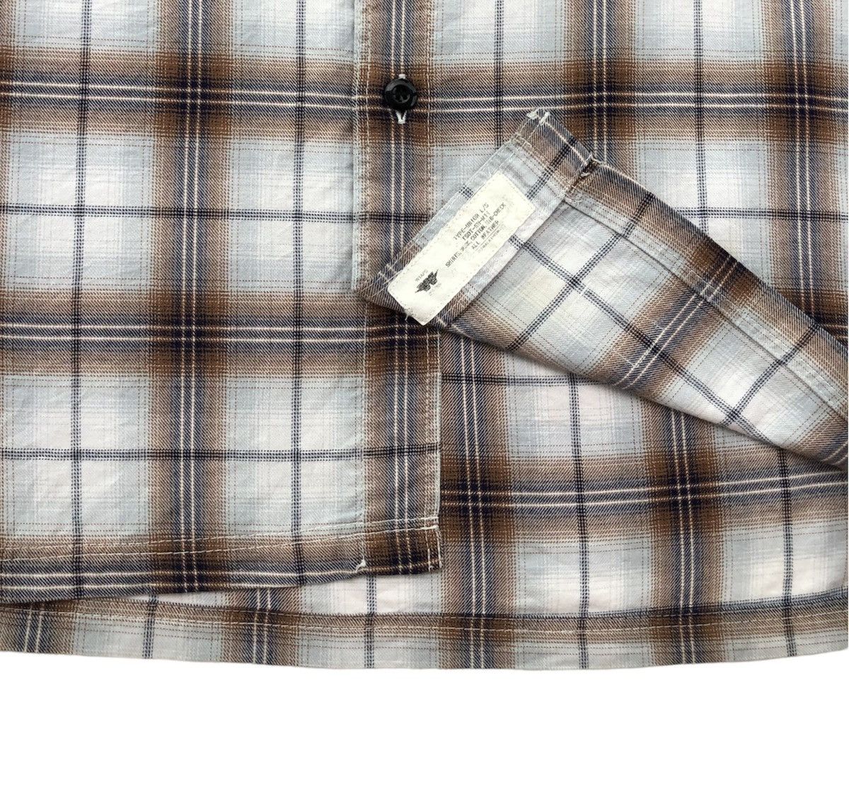 Neighborhood × Wtaps Wtaps Shadow Plaid Cotton Button Shirt Size US M / EU 48-50 / 2 - 13 Thumbnail