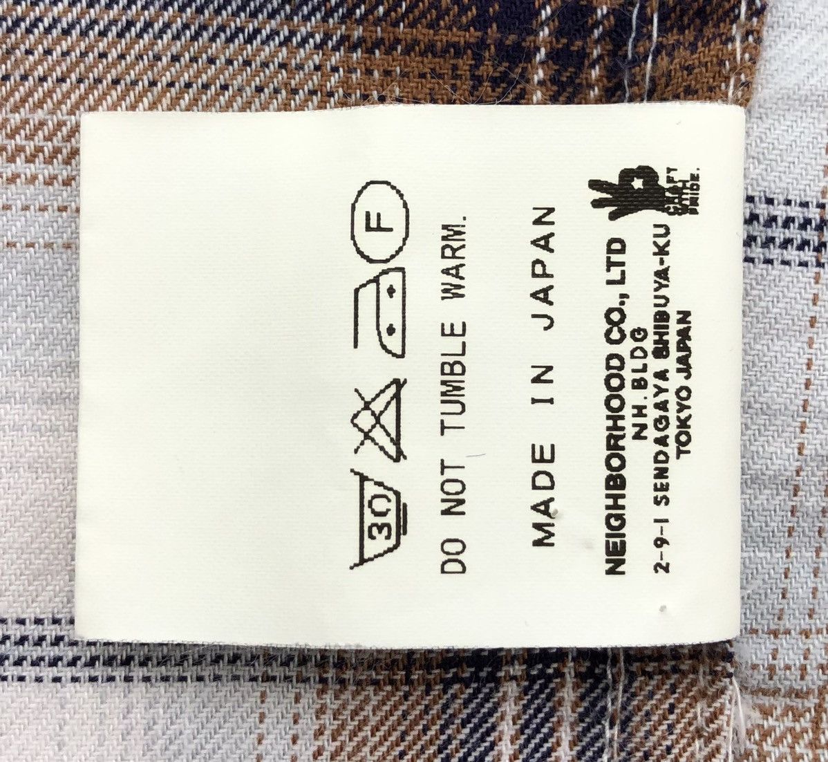 Neighborhood × Wtaps Wtaps Shadow Plaid Cotton Button Shirt Size US M / EU 48-50 / 2 - 23 Thumbnail
