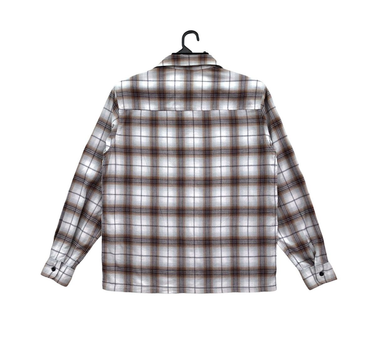 Neighborhood × Wtaps Wtaps Shadow Plaid Cotton Button Shirt Size US M / EU 48-50 / 2 - 6 Thumbnail