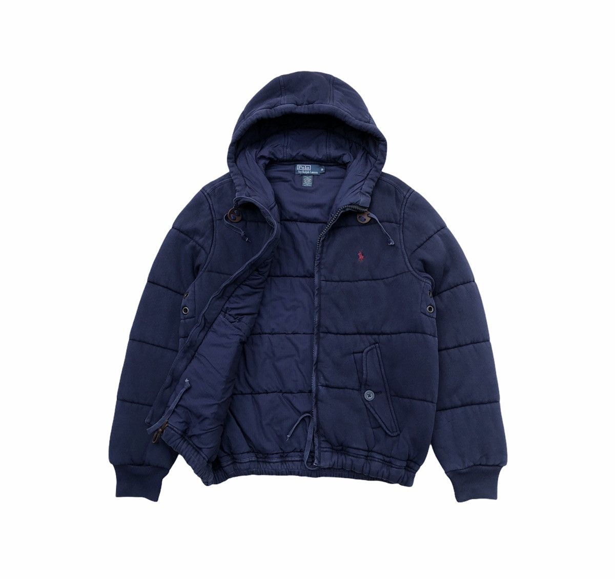 Polo Ralph Lauren Polo by Ralph Lauren Cotton Puffer Jacket Size US M / EU 48-50 / 2 - 2 Thumbnail
