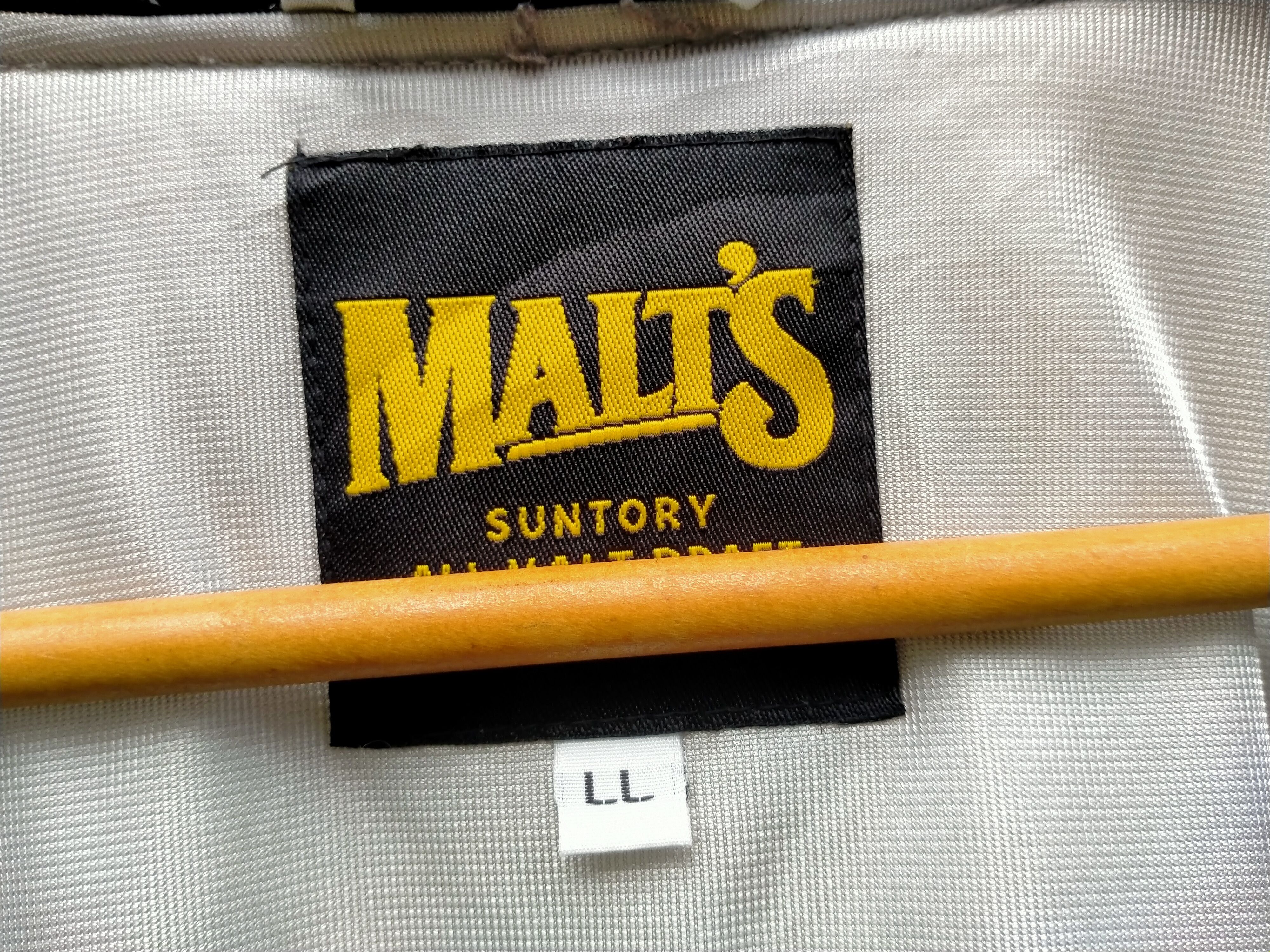 MLB ⚡️Light layer⚡️ Vintage Malts Suntory Satin Jacket Size US L / EU 52-54 / 3 - 11 Thumbnail