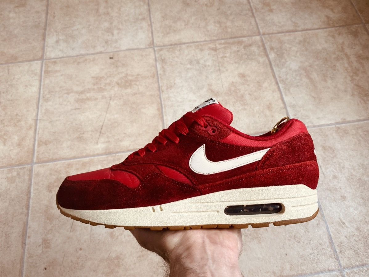 Nike × Parra × Patta NikeLab Air Max 1 Gym Red 2014 Supreme Bw Fragment Clot ACG Size US 10 / EU 43 - 7 Thumbnail