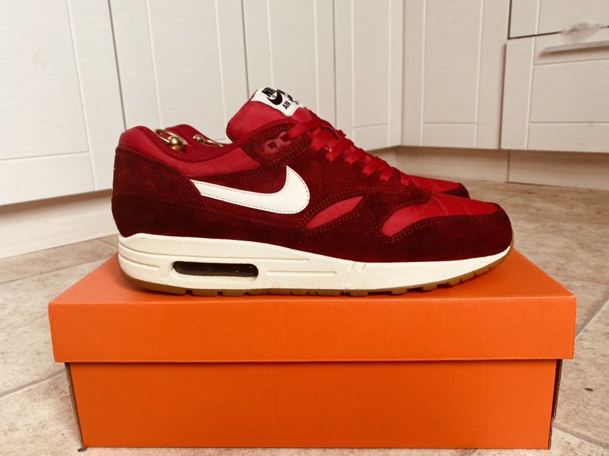 Nike × Parra × Patta NikeLab Air Max 1 Gym Red 2014 Supreme Bw Fragment Clot ACG Size US 10 / EU 43 - 12 Thumbnail