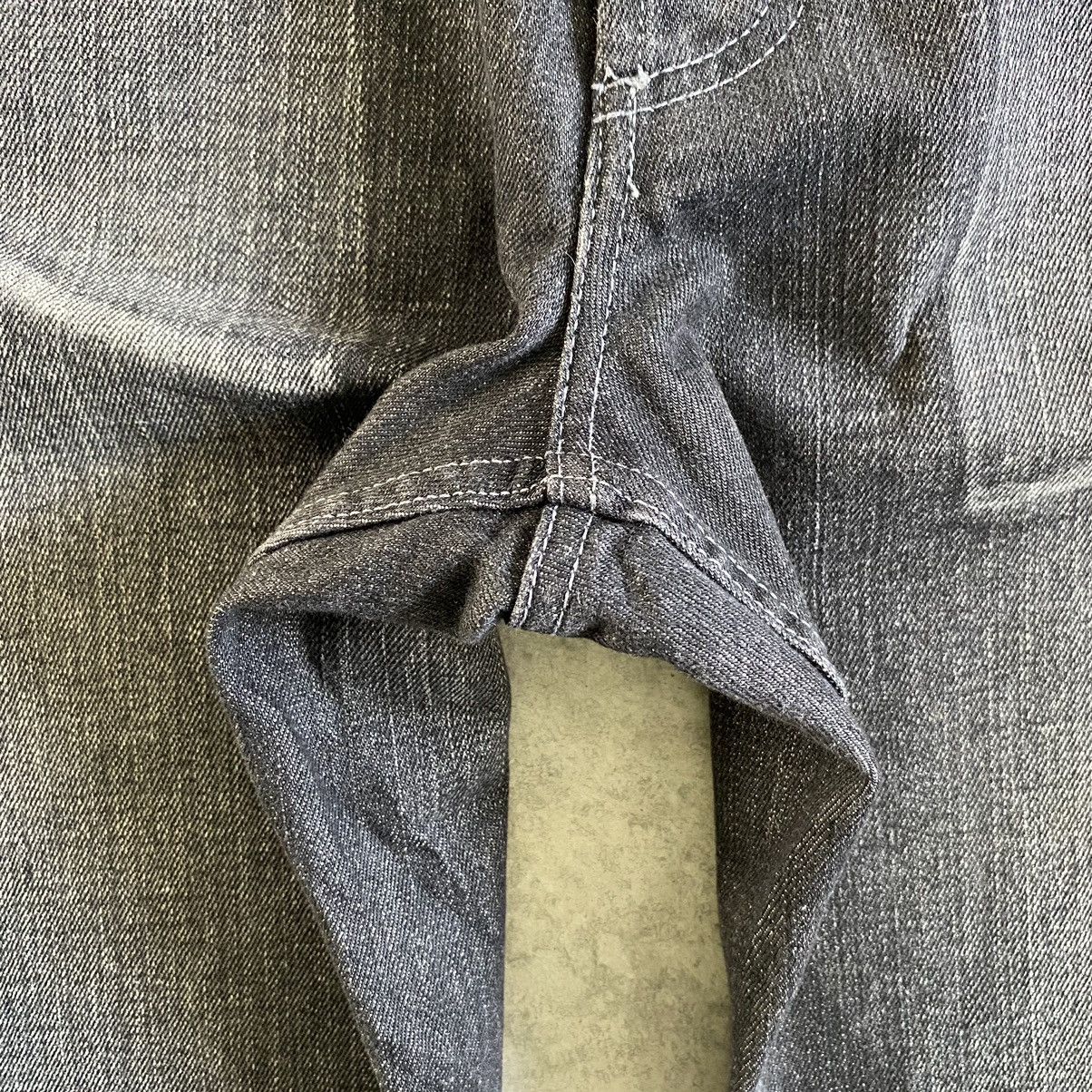 Armani Exchange × Vintage Vintage Armani Exchange Washed Black Bootcut Denim Jeans Size US 32 / EU 48 - 9 Thumbnail