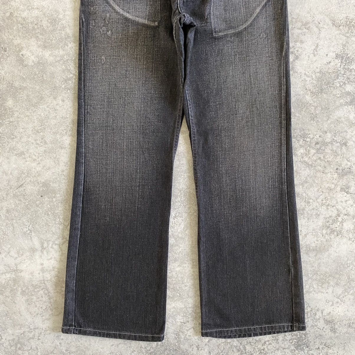 Armani Exchange × Vintage Vintage Armani Exchange Washed Black Bootcut Denim Jeans Size US 32 / EU 48 - 4 Thumbnail