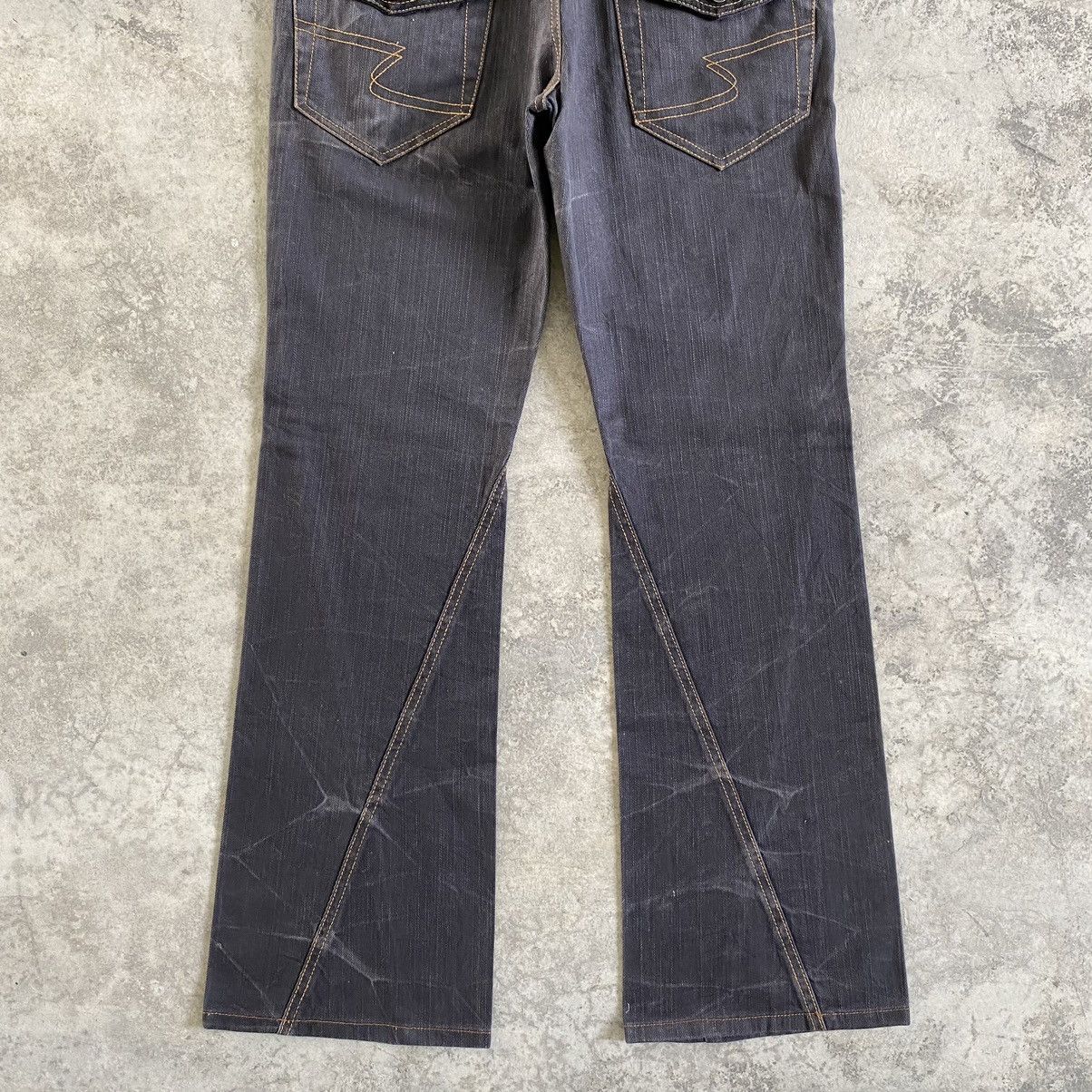 00s semantic design Python Flare Jeans 【公式通販】