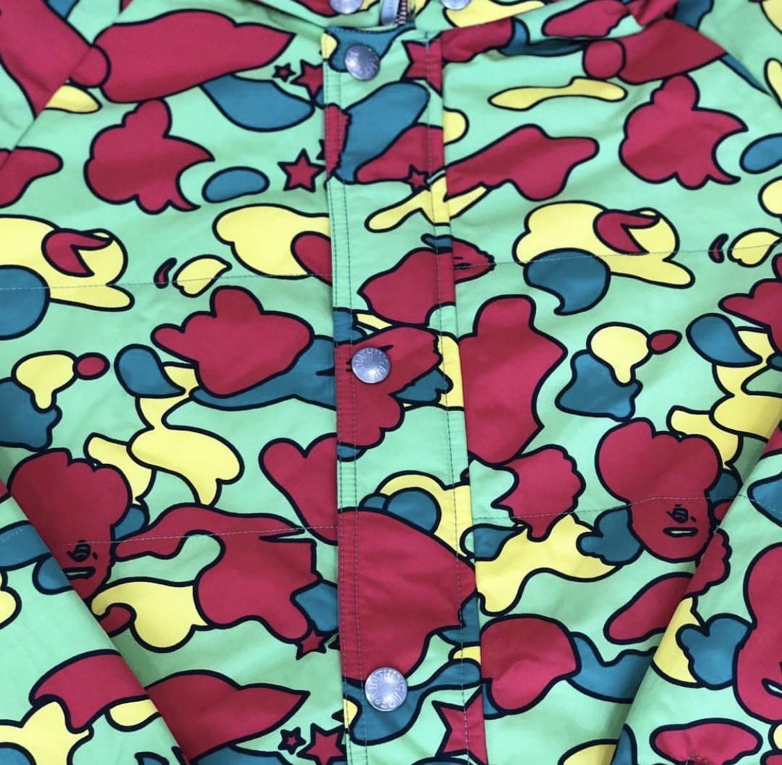 Bape × Vintage OG Bape Psyche Star Camo Jacket Size US XL / EU 56 / 4 - 5 Thumbnail