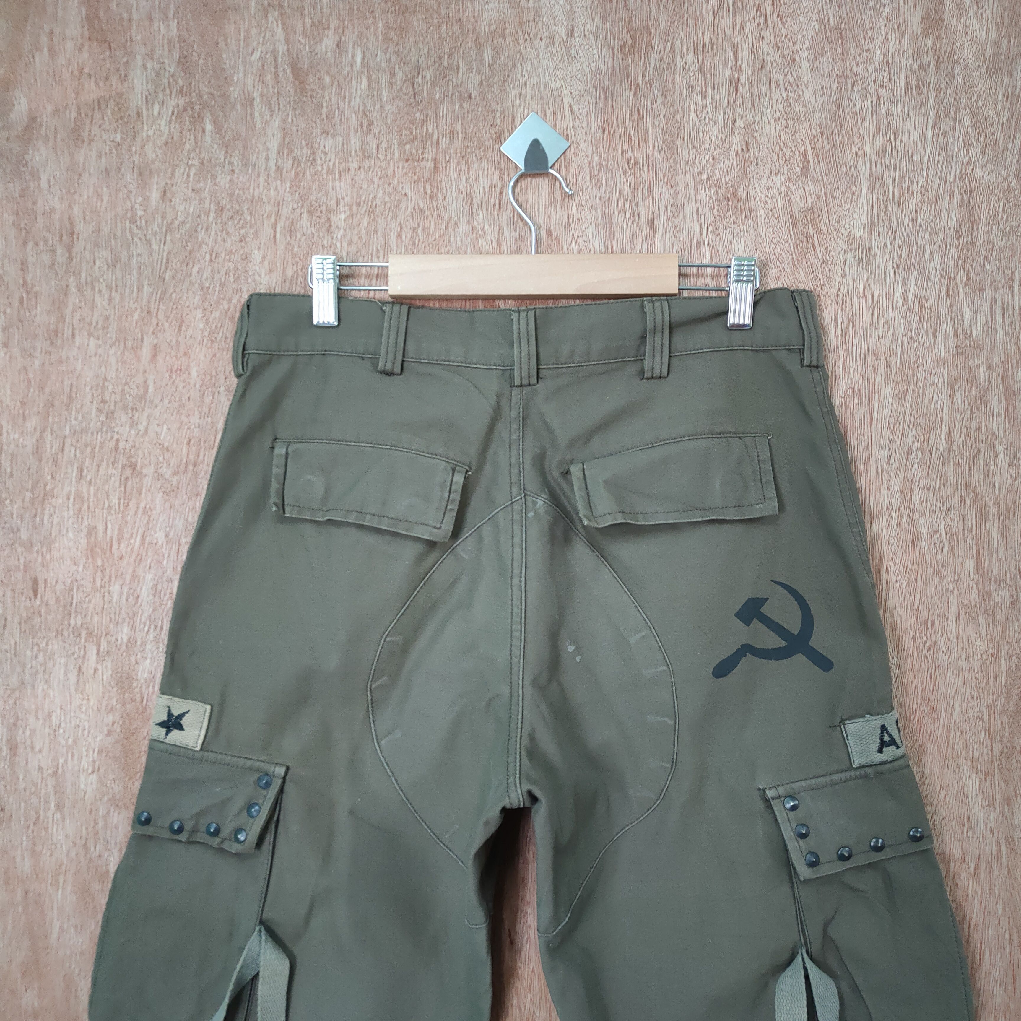Vintage VINTAGE NIGEL BONDAGE CARGO PANTS/ PARACHUTE PANTS Size US 32 / EU 48 - 9 Thumbnail