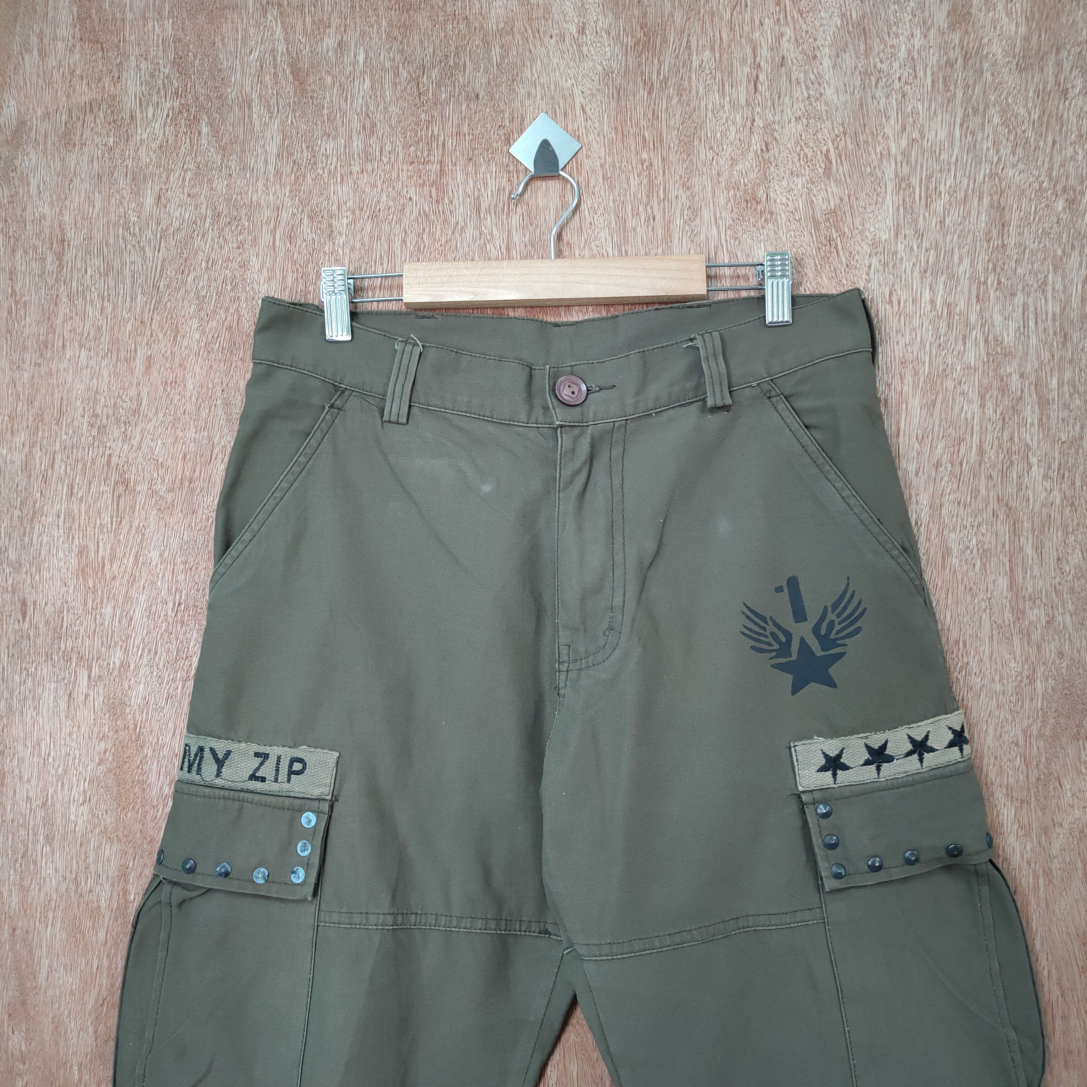 Vintage VINTAGE NIGEL BONDAGE CARGO PANTS/ PARACHUTE PANTS Size US 32 / EU 48 - 7 Thumbnail
