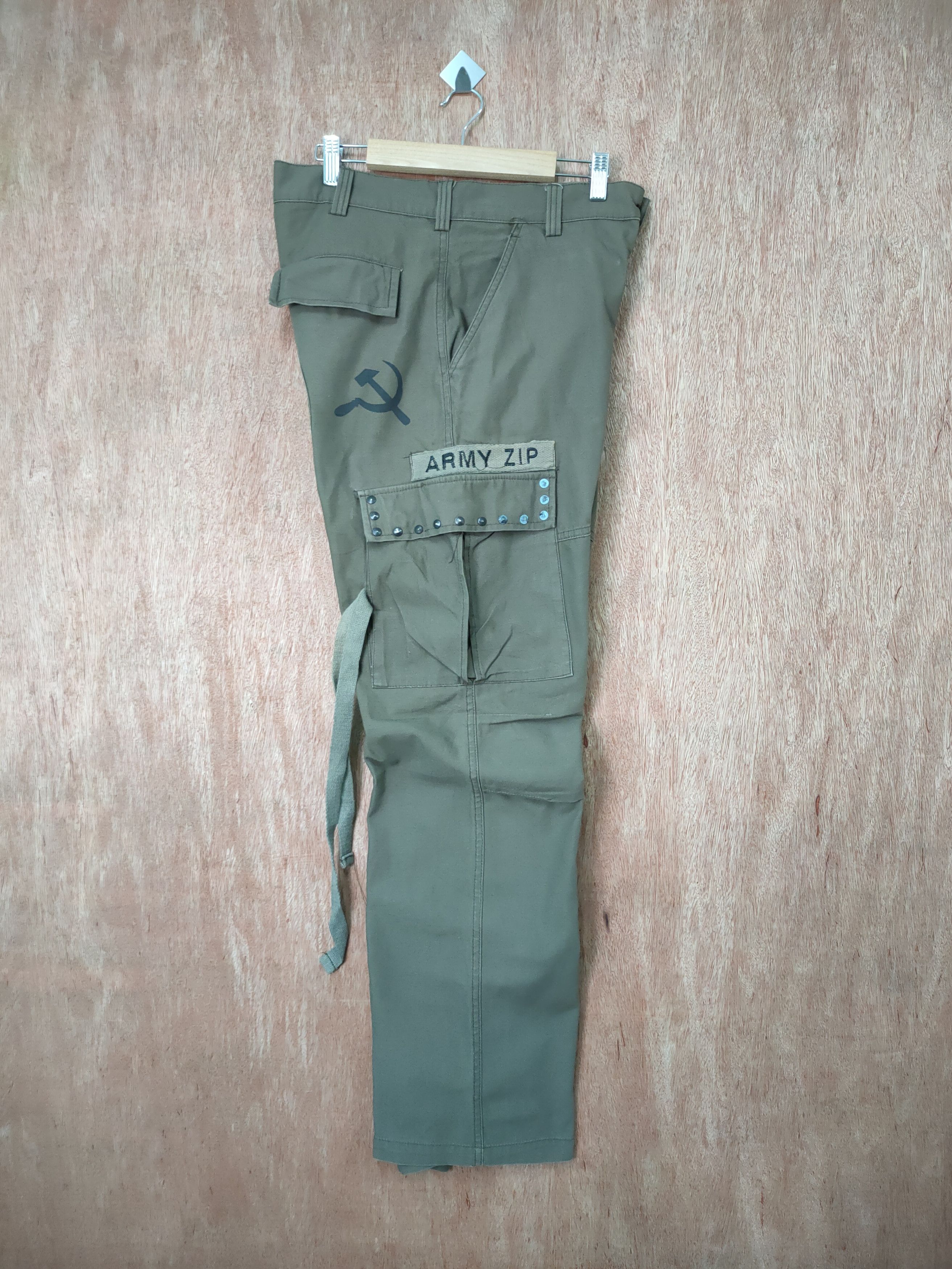 Vintage VINTAGE NIGEL BONDAGE CARGO PANTS/ PARACHUTE PANTS Size US 32 / EU 48 - 5 Thumbnail