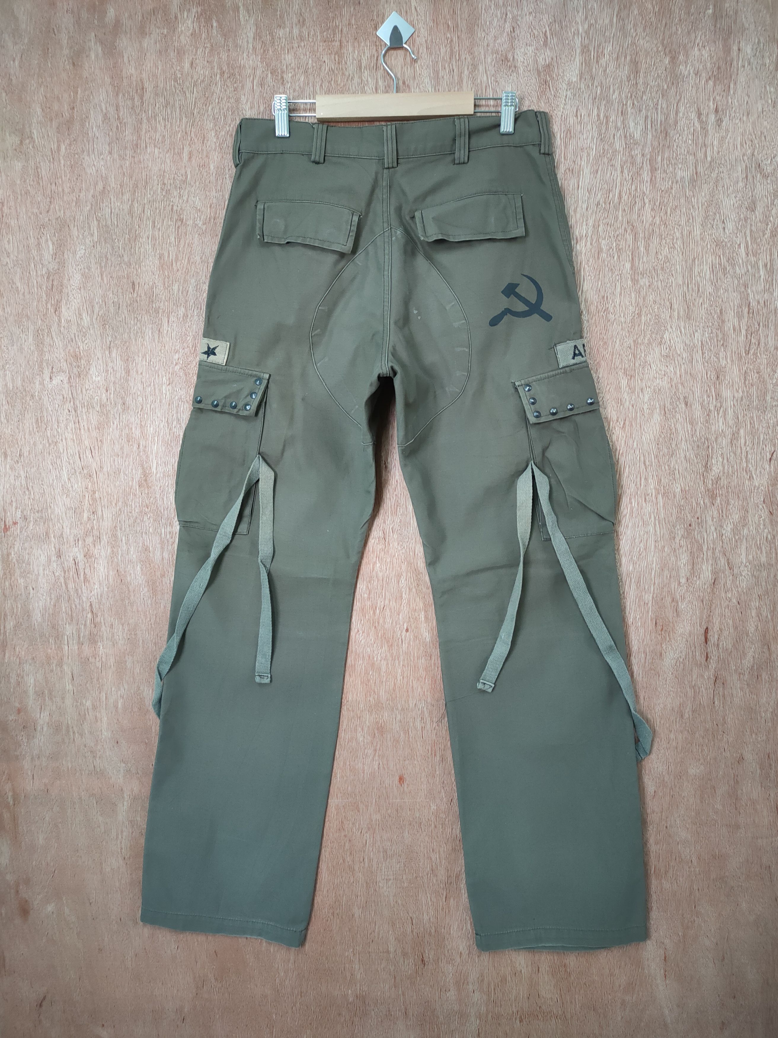 Vintage VINTAGE NIGEL BONDAGE CARGO PANTS/ PARACHUTE PANTS Size US 32 / EU 48 - 3 Thumbnail