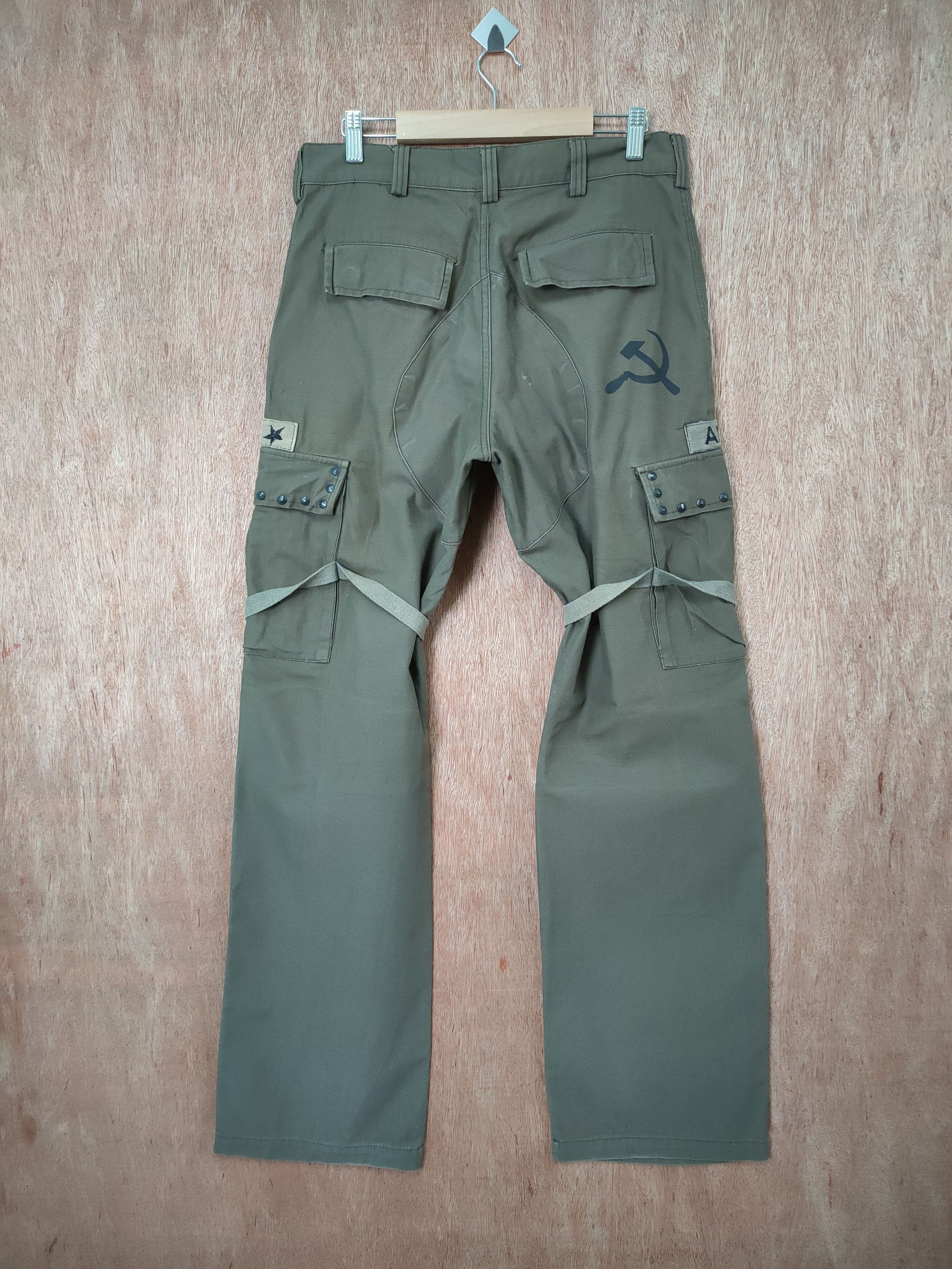 Vintage VINTAGE NIGEL BONDAGE CARGO PANTS/ PARACHUTE PANTS Size US 32 / EU 48 - 2 Thumbnail