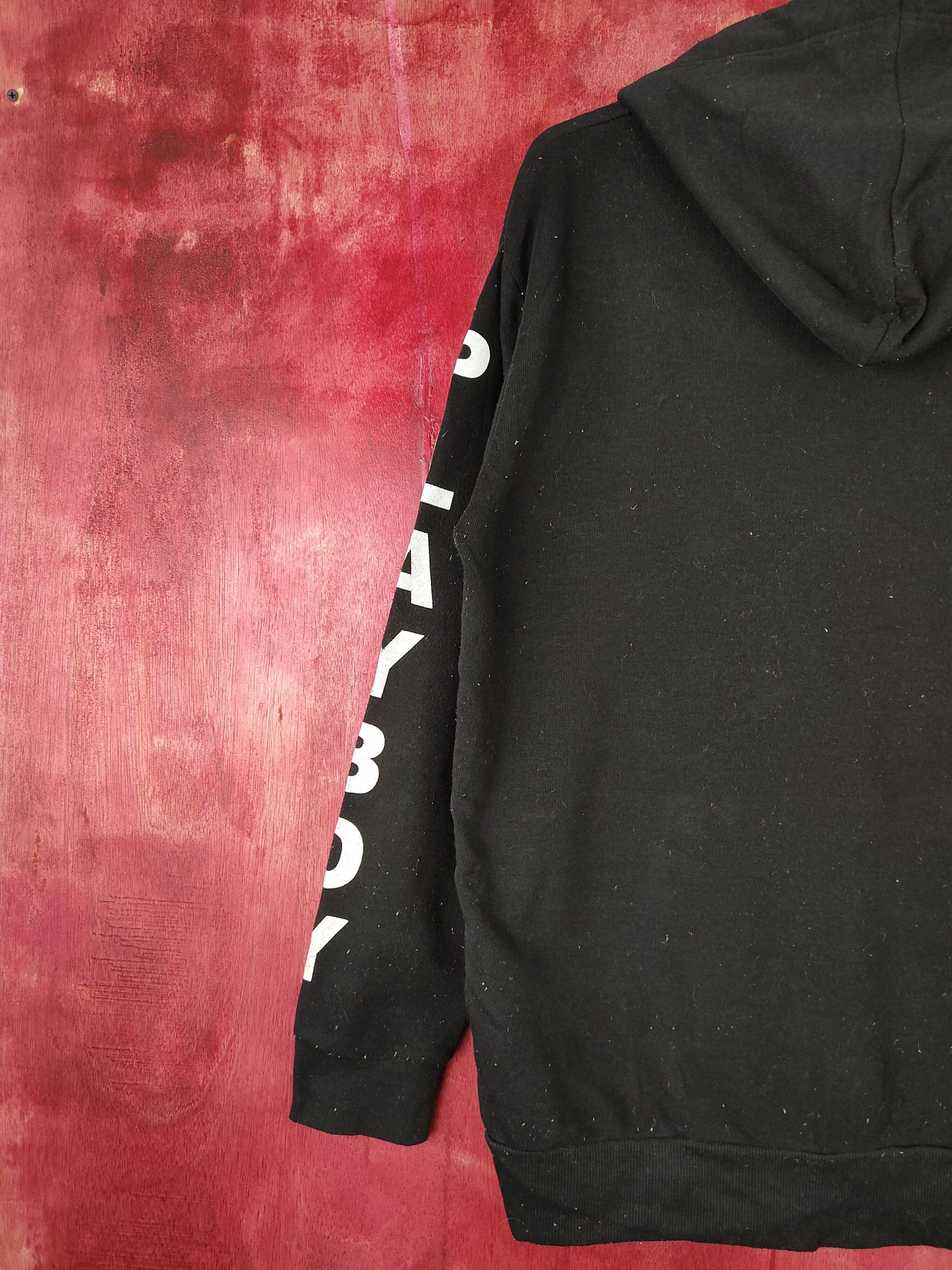 Japanese Brand × Playboy Playboy Black Hoodie Sweatshirt #5334 Size US L / EU 52-54 / 3 - 10 Thumbnail