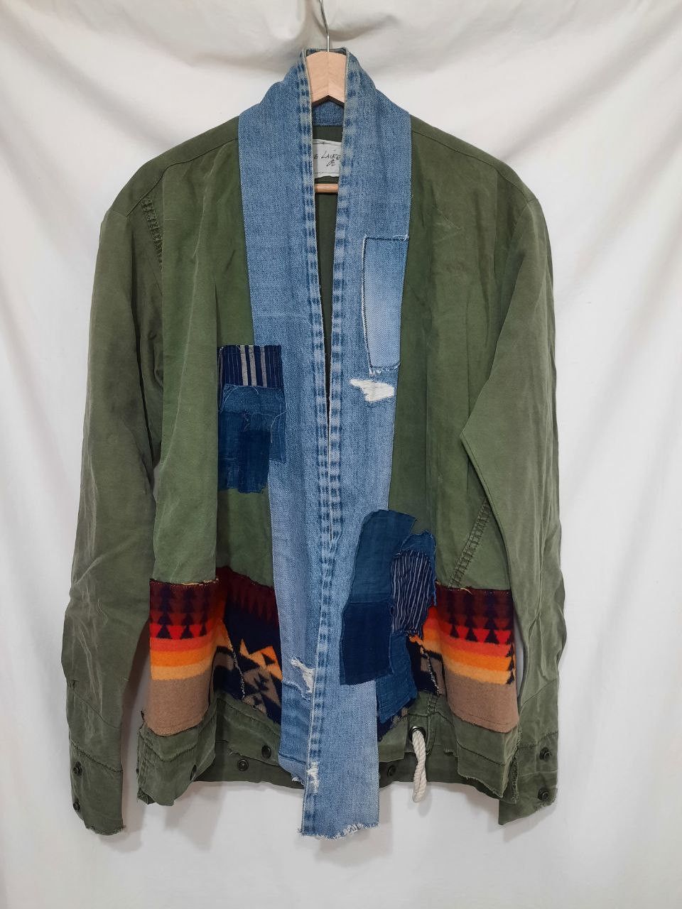 Greg Lauren PATCHWORK ARMY KIMONO NAVAJO BORO Studio Size US M / EU 48-50 / 2 - 1 Thumbnail