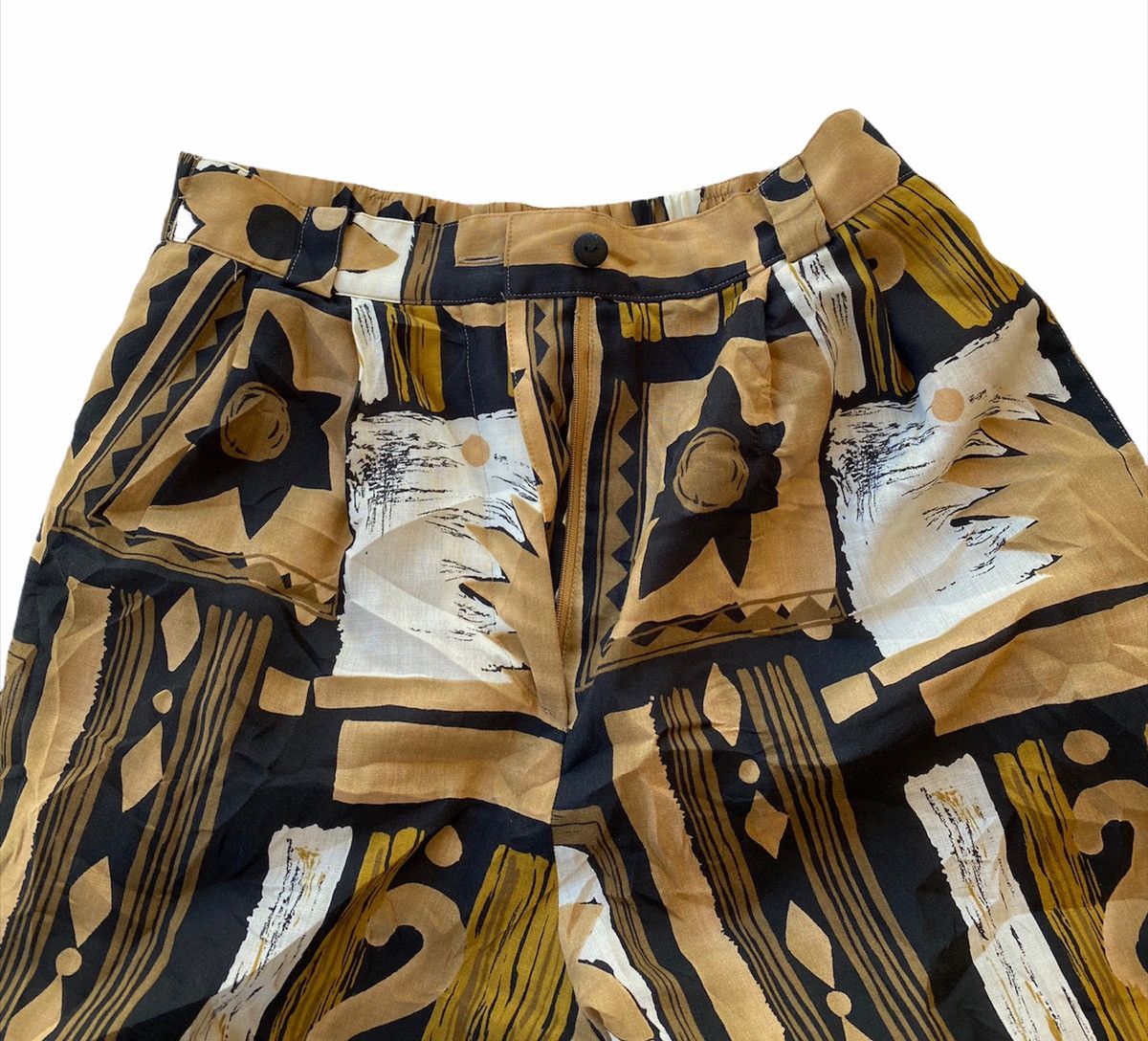 Burberry 🔥RARE‼️ Burberry Iconic Paisley Bandana Print Casual Pants Size 27" / US 4 / IT 40 - 5 Thumbnail