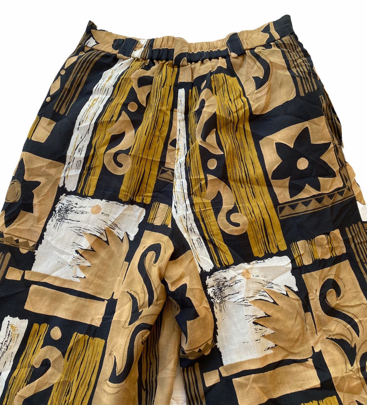Burberry 🔥RARE‼️ Burberry Iconic Paisley Bandana Print Casual Pants Size 27" / US 4 / IT 40 - 6 Thumbnail