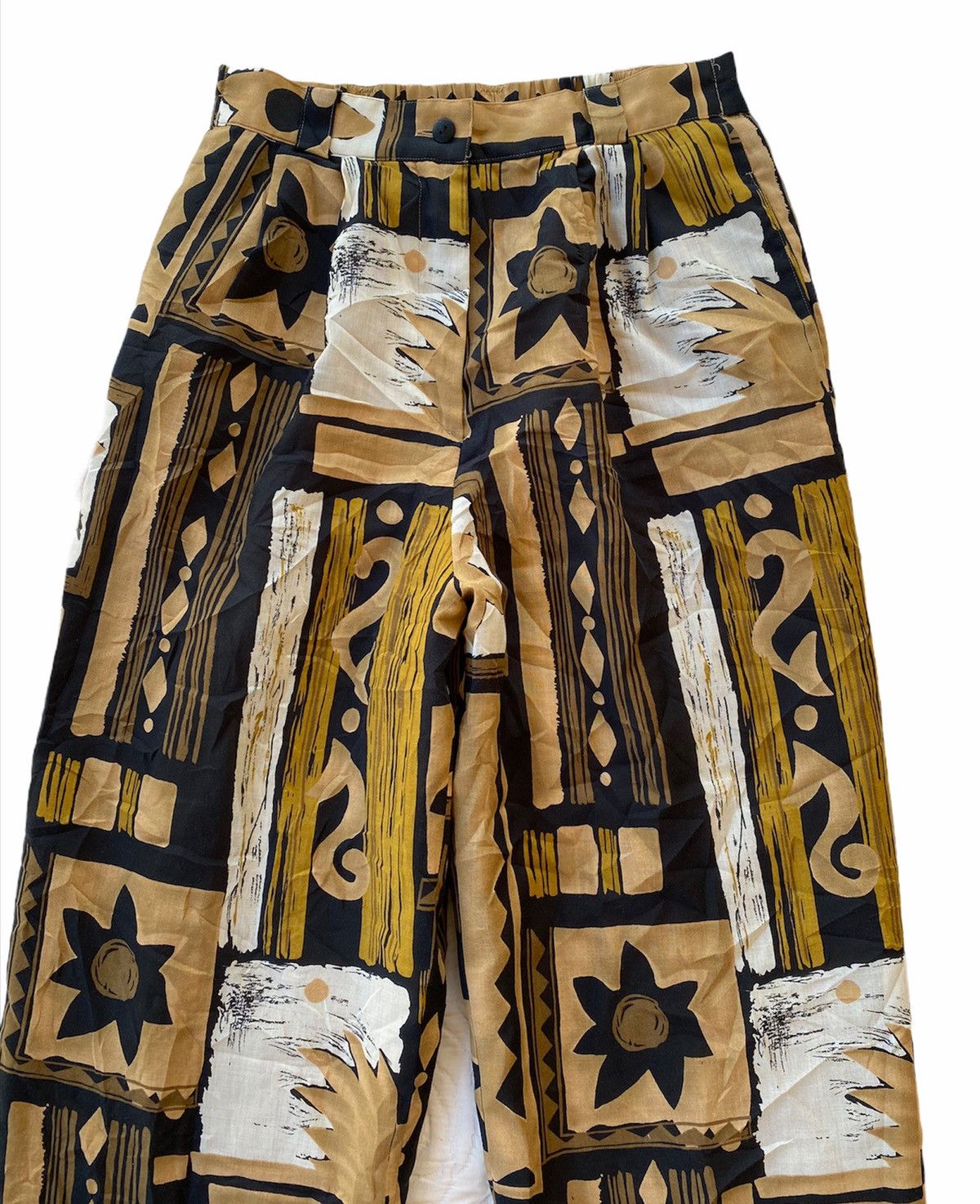 Burberry 🔥RARE‼️ Burberry Iconic Paisley Bandana Print Casual Pants Size 27" / US 4 / IT 40 - 3 Thumbnail