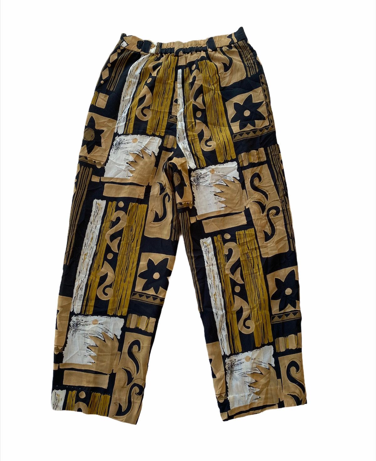 Burberry 🔥RARE‼️ Burberry Iconic Paisley Bandana Print Casual Pants Size 27" / US 4 / IT 40 - 2 Thumbnail